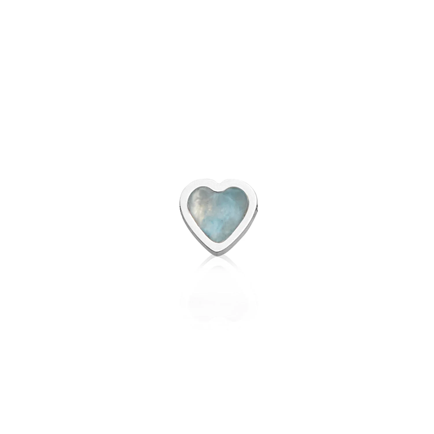 Birthstone Signature Name Necklace (Silver) - Image 8