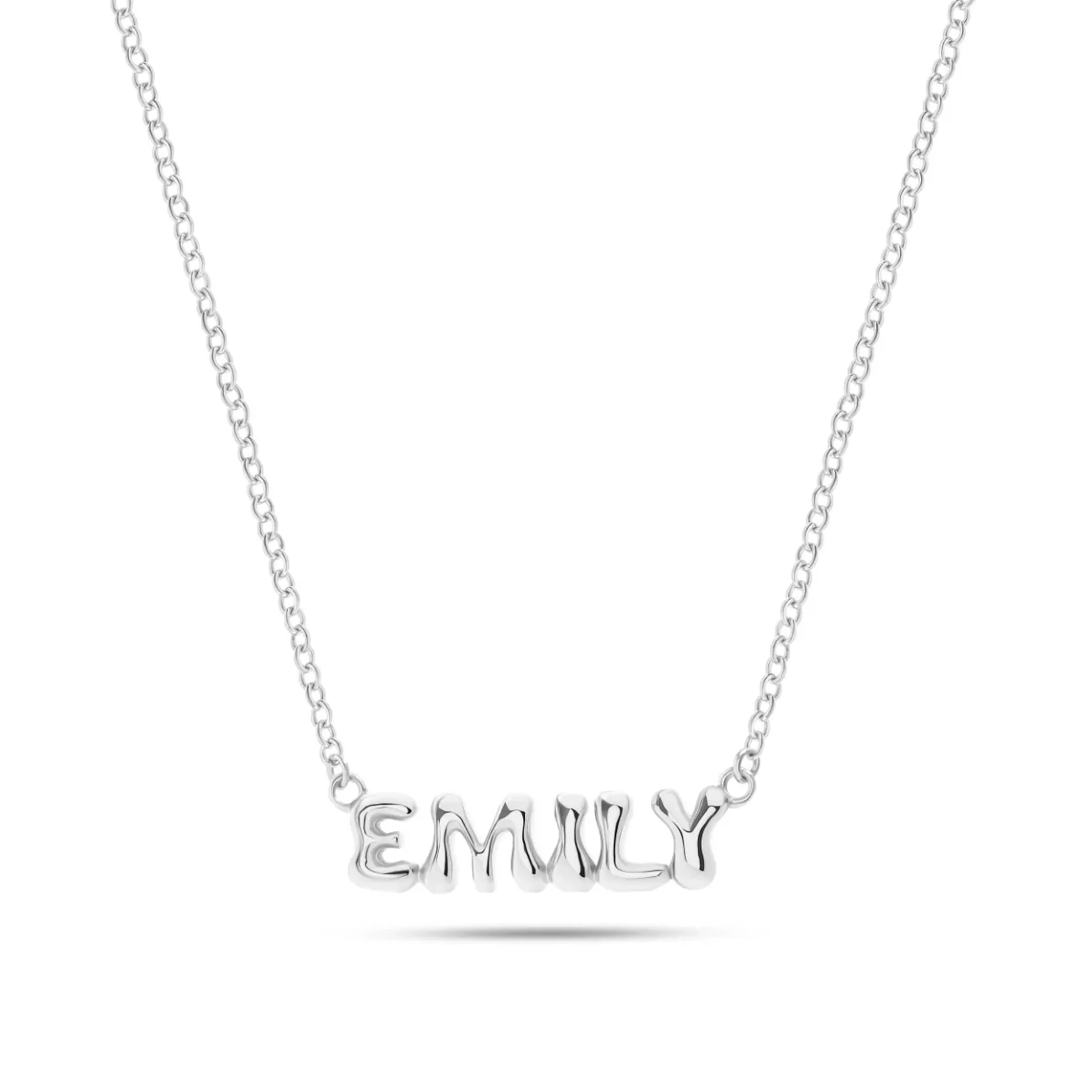 Bubble Name Necklace (Silver) - Image 6