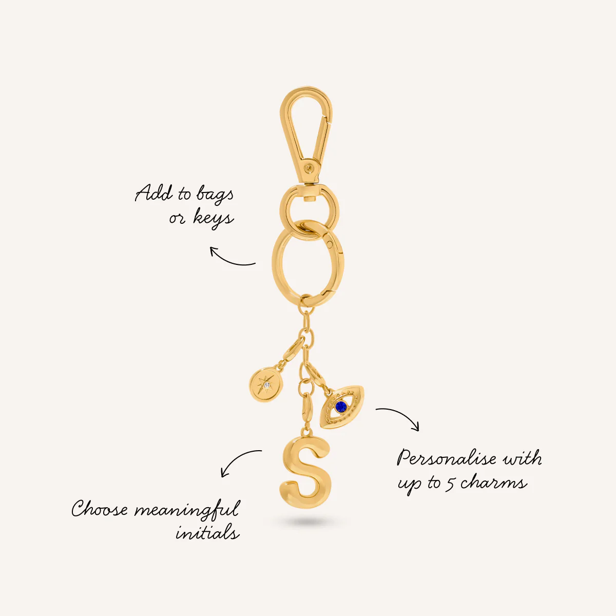 Buildable Accessories Charm (Gold) - Image 2