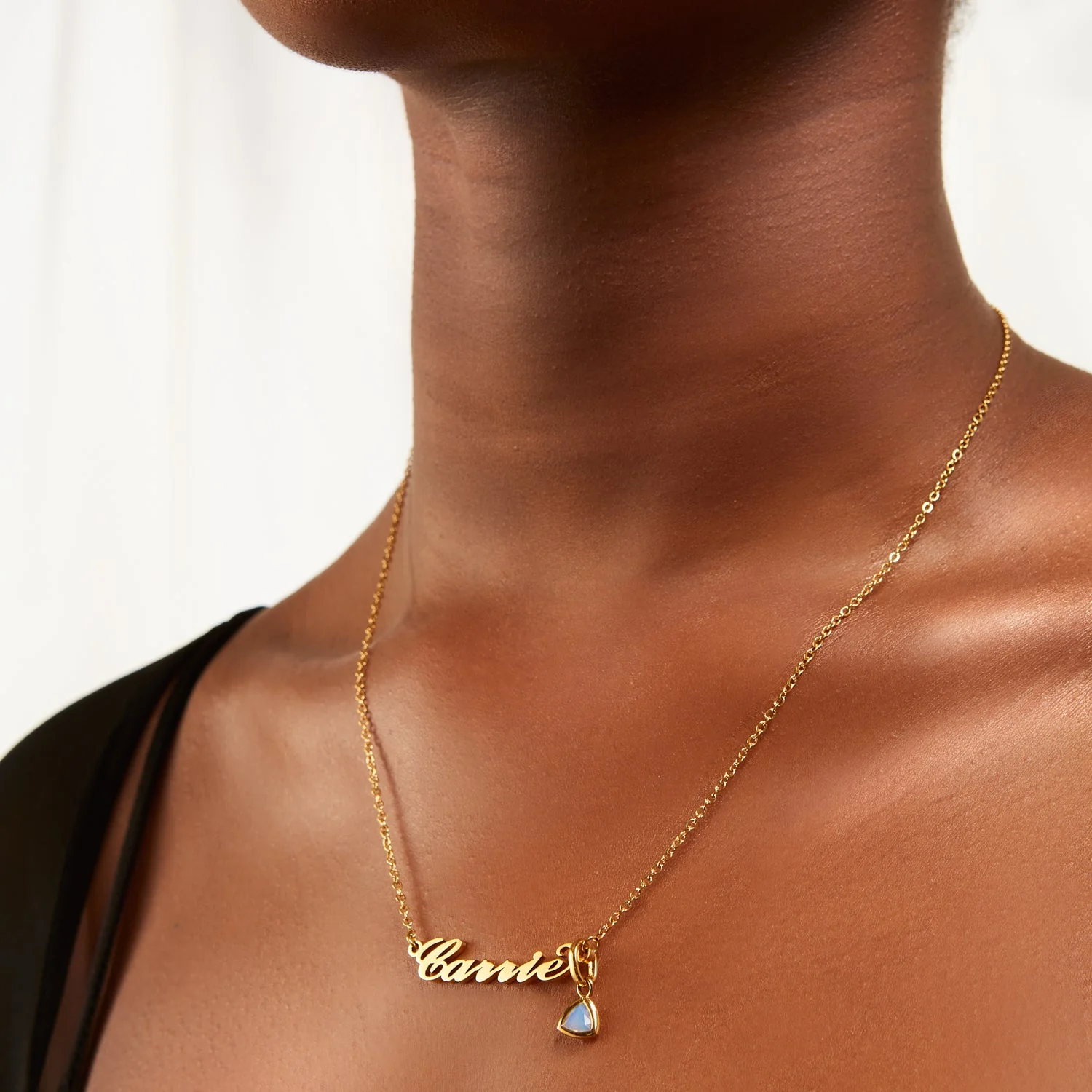 Carrie Name Necklace (Gold) - Image 3