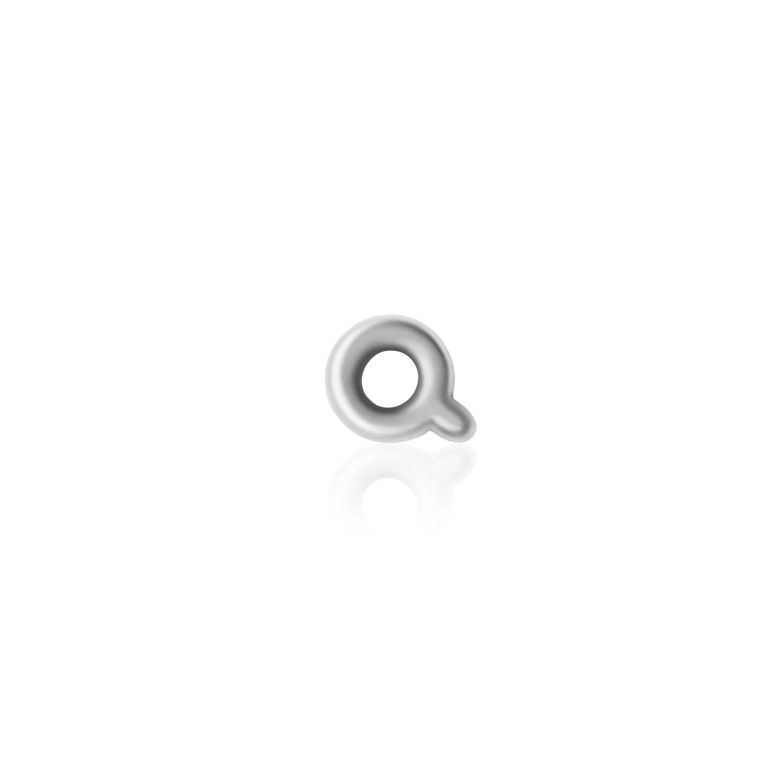 Fixed Charm - Bubble Initial Charm (Silver) - Image 12