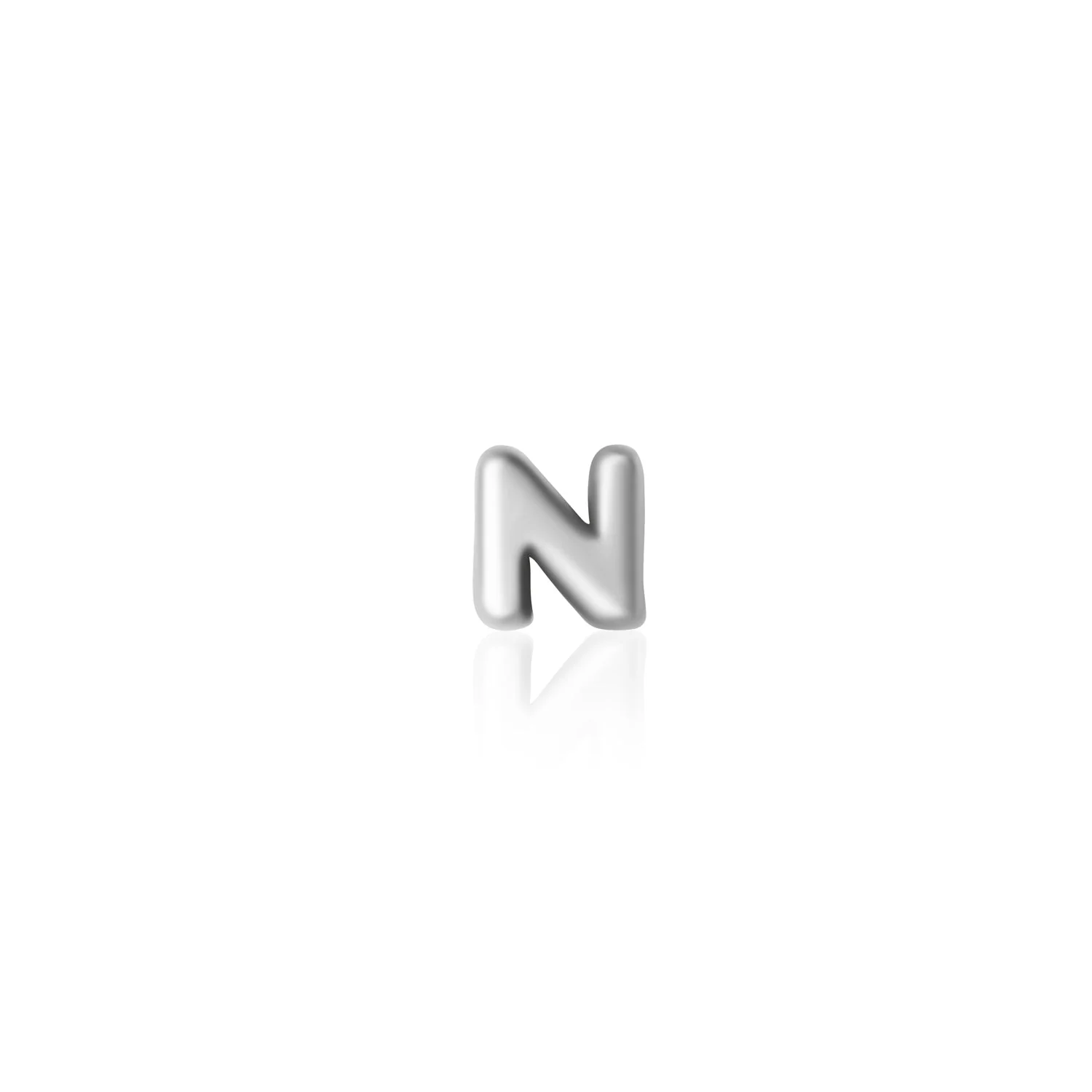 Fixed Charm - Bubble Initial Charm (Silver) - Image 15