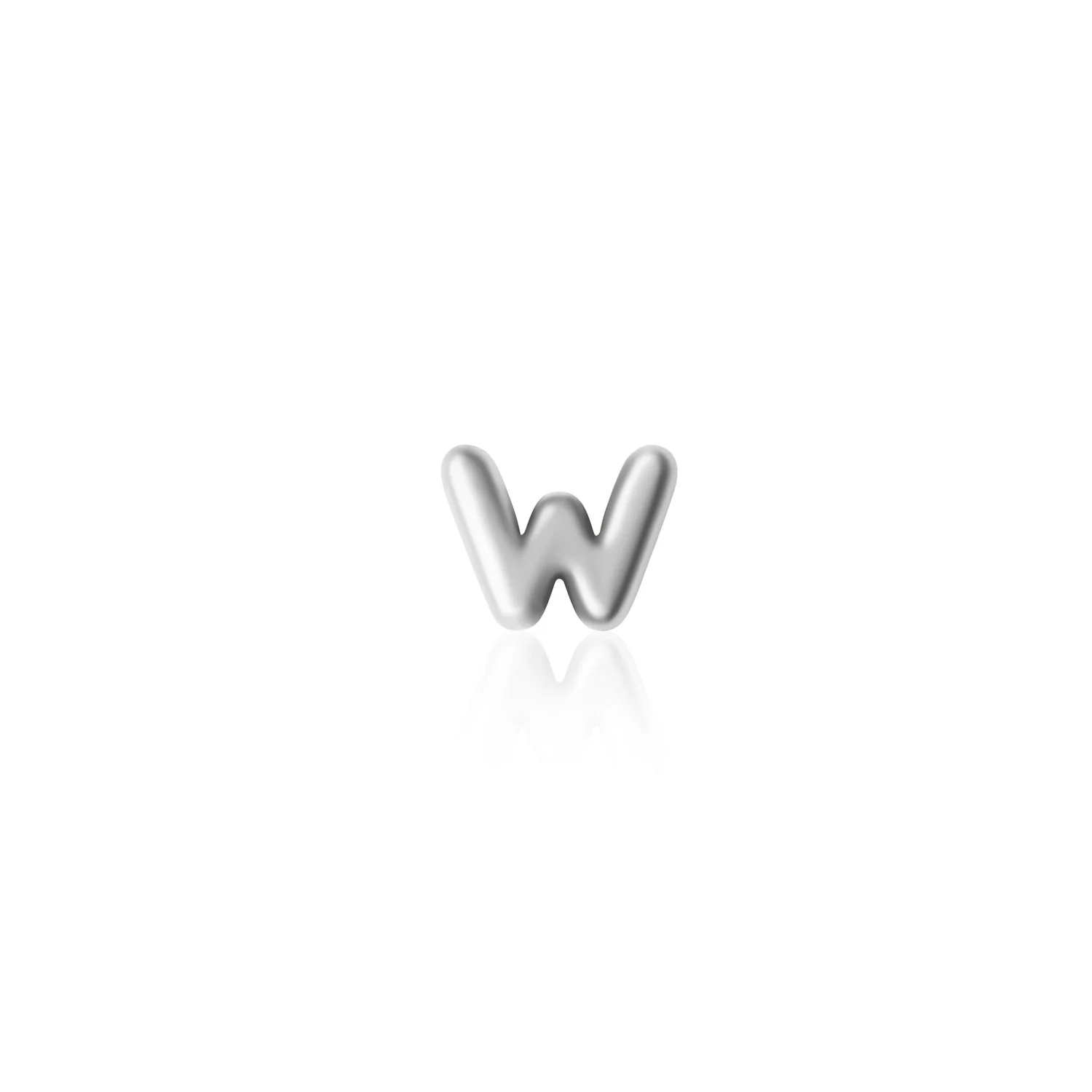 Fixed Charm - Bubble Initial Charm (Silver) - Image 6