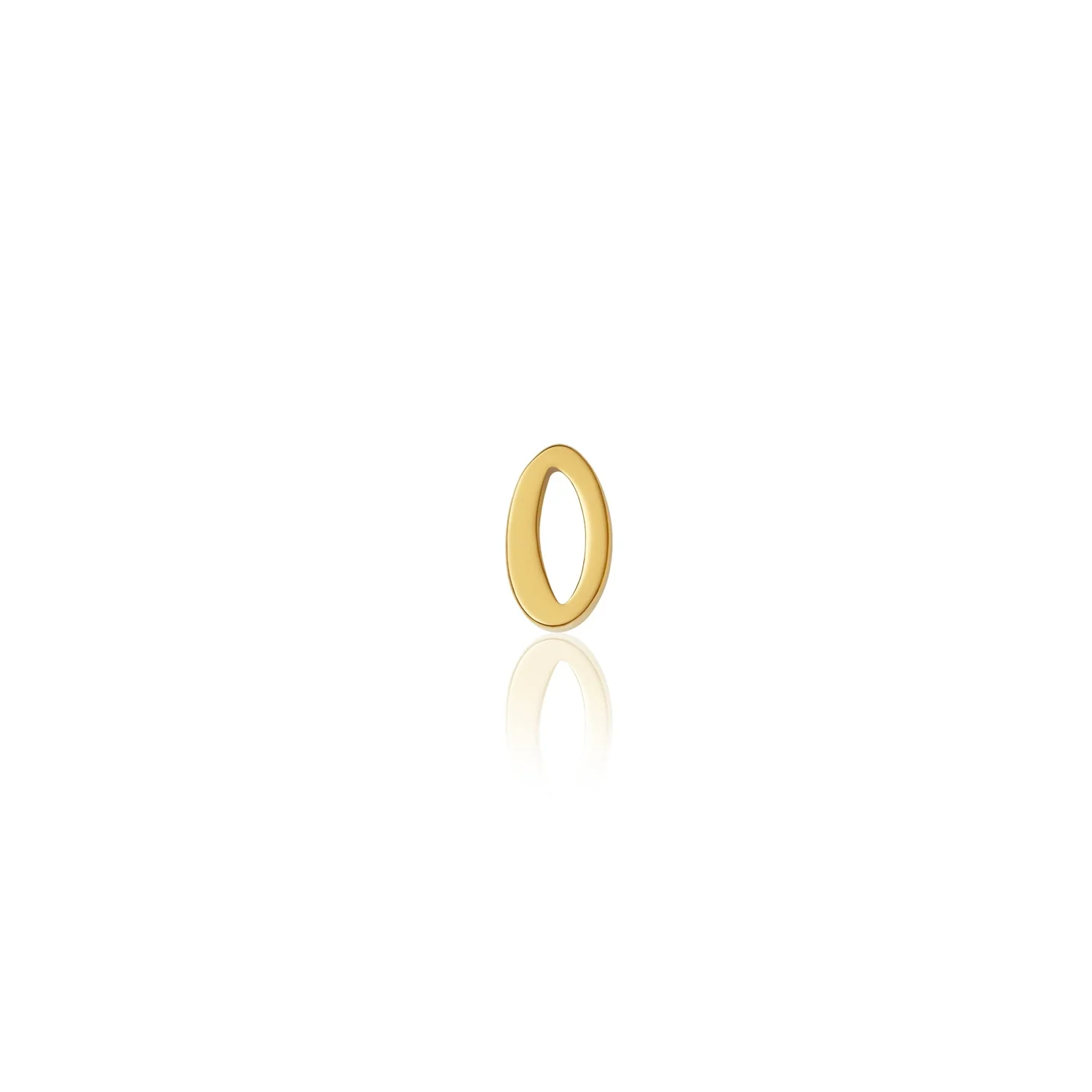 Fixed Charm - Handwritten Initial Charm (Gold) - Image 13