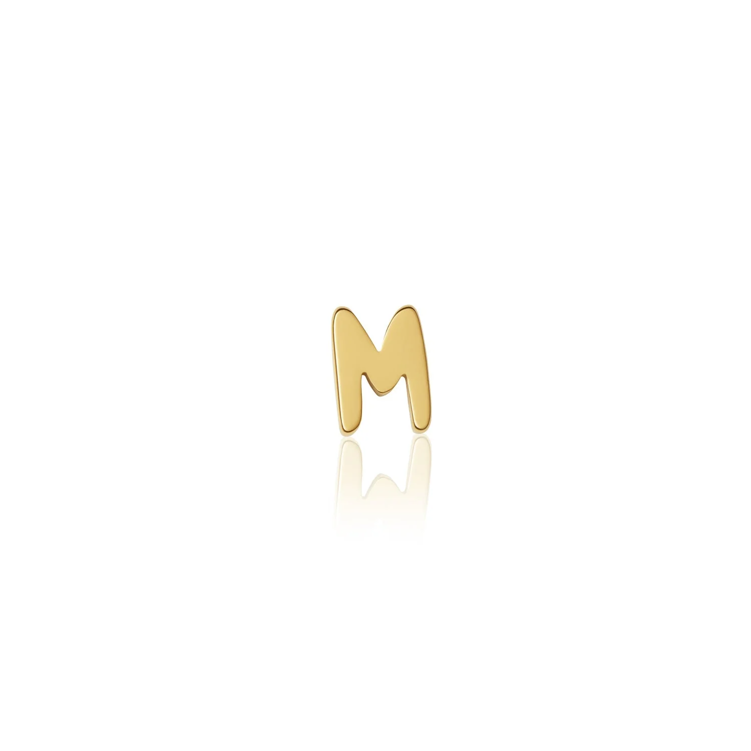 Fixed Charm - Handwritten Initial Charm (Gold) - Image 15