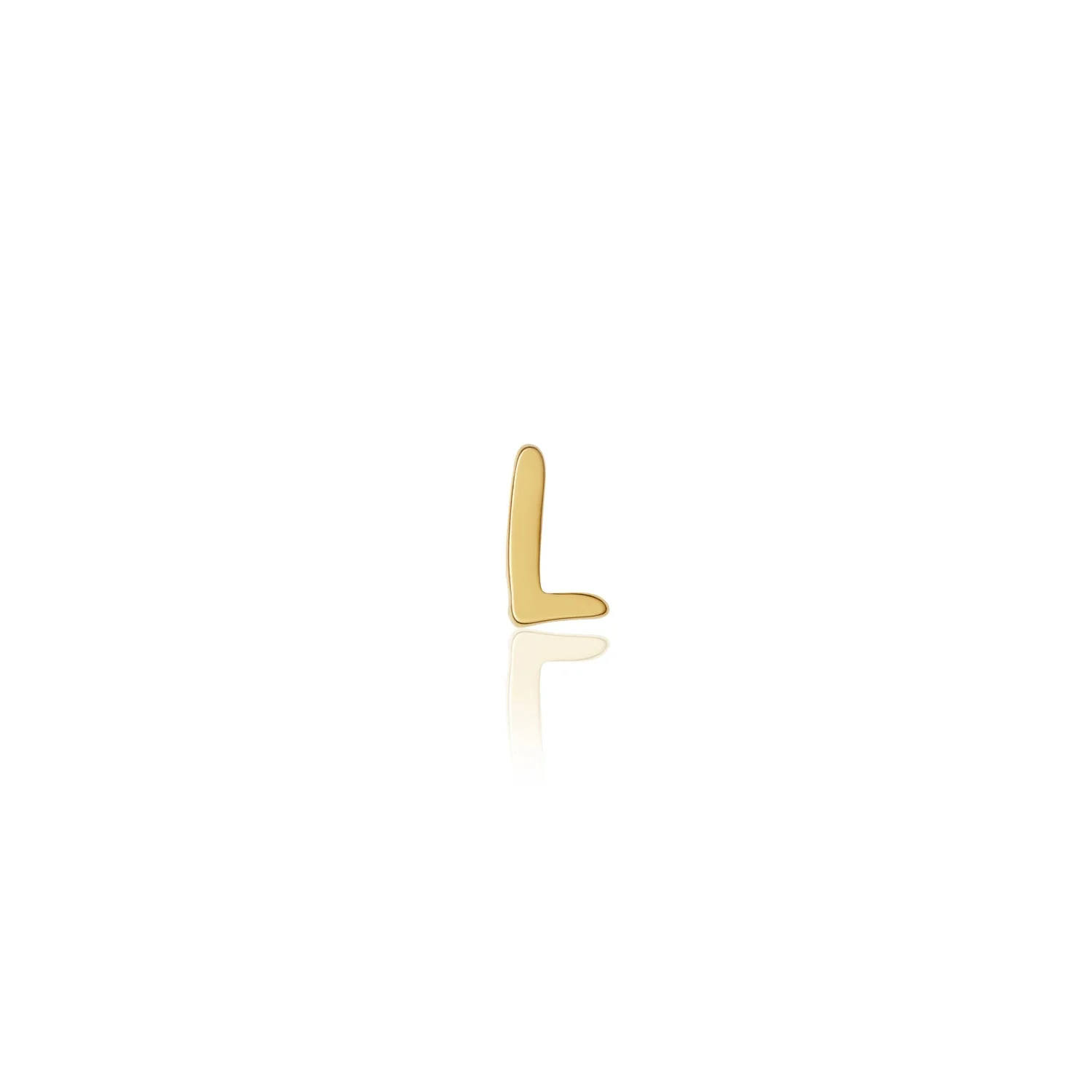 Fixed Charm - Handwritten Initial Charm (Gold) - Image 16