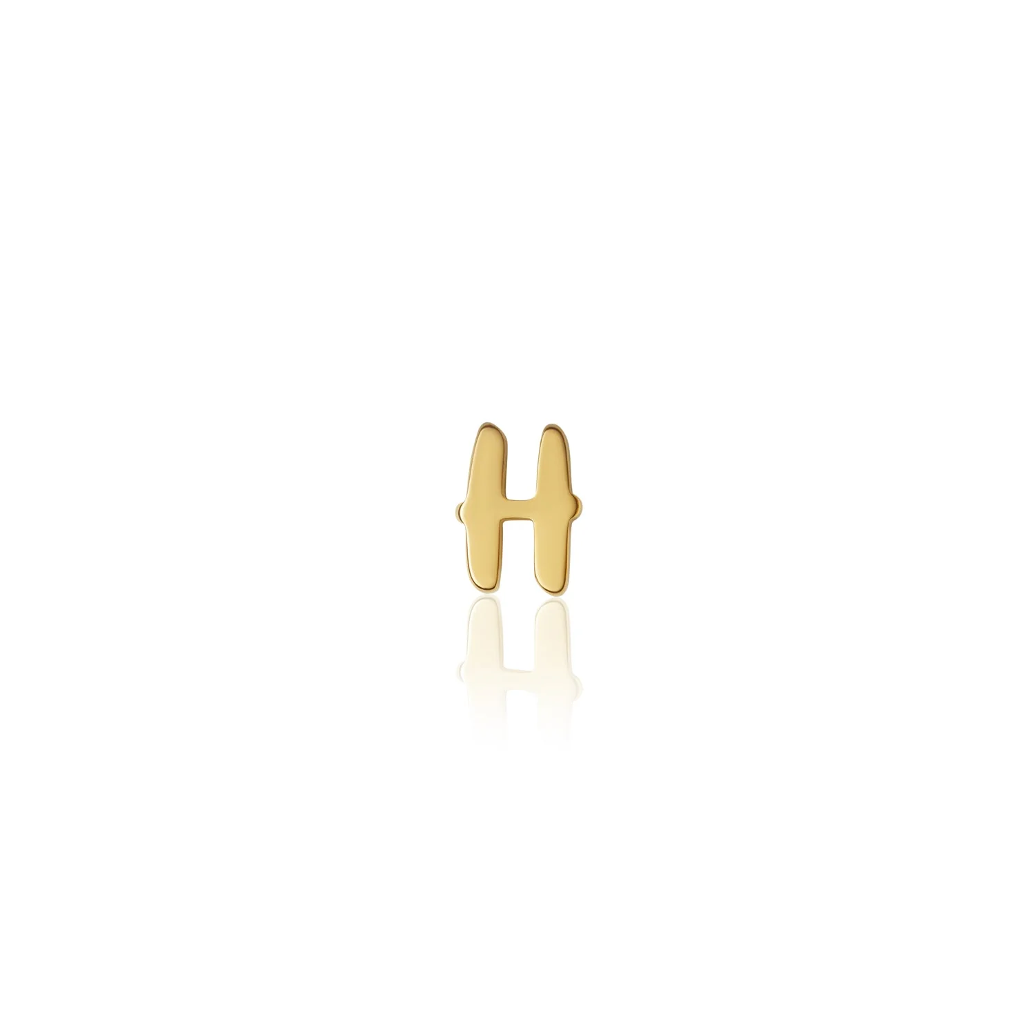 Fixed Charm - Handwritten Initial Charm (Gold) - Image 20