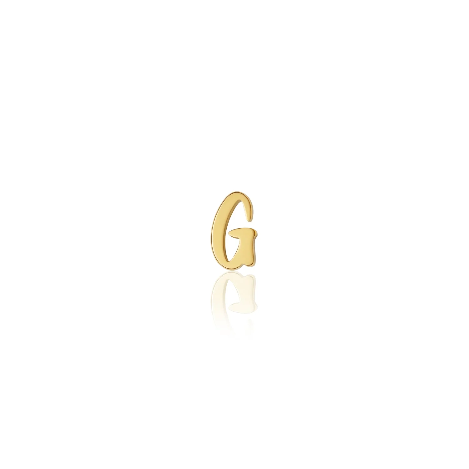 Fixed Charm - Handwritten Initial Charm (Gold) - Image 21