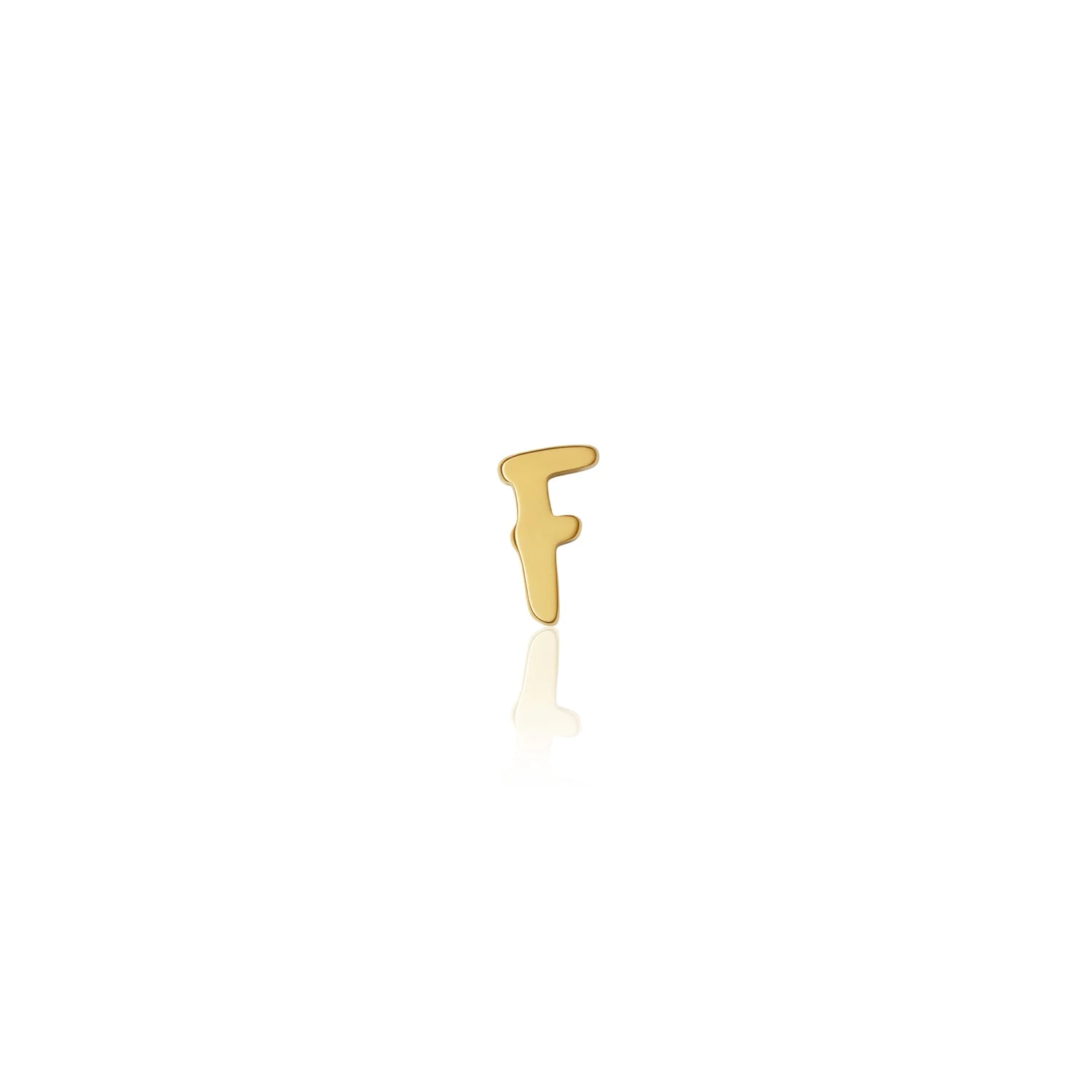 Fixed Charm - Handwritten Initial Charm (Gold) - Image 22