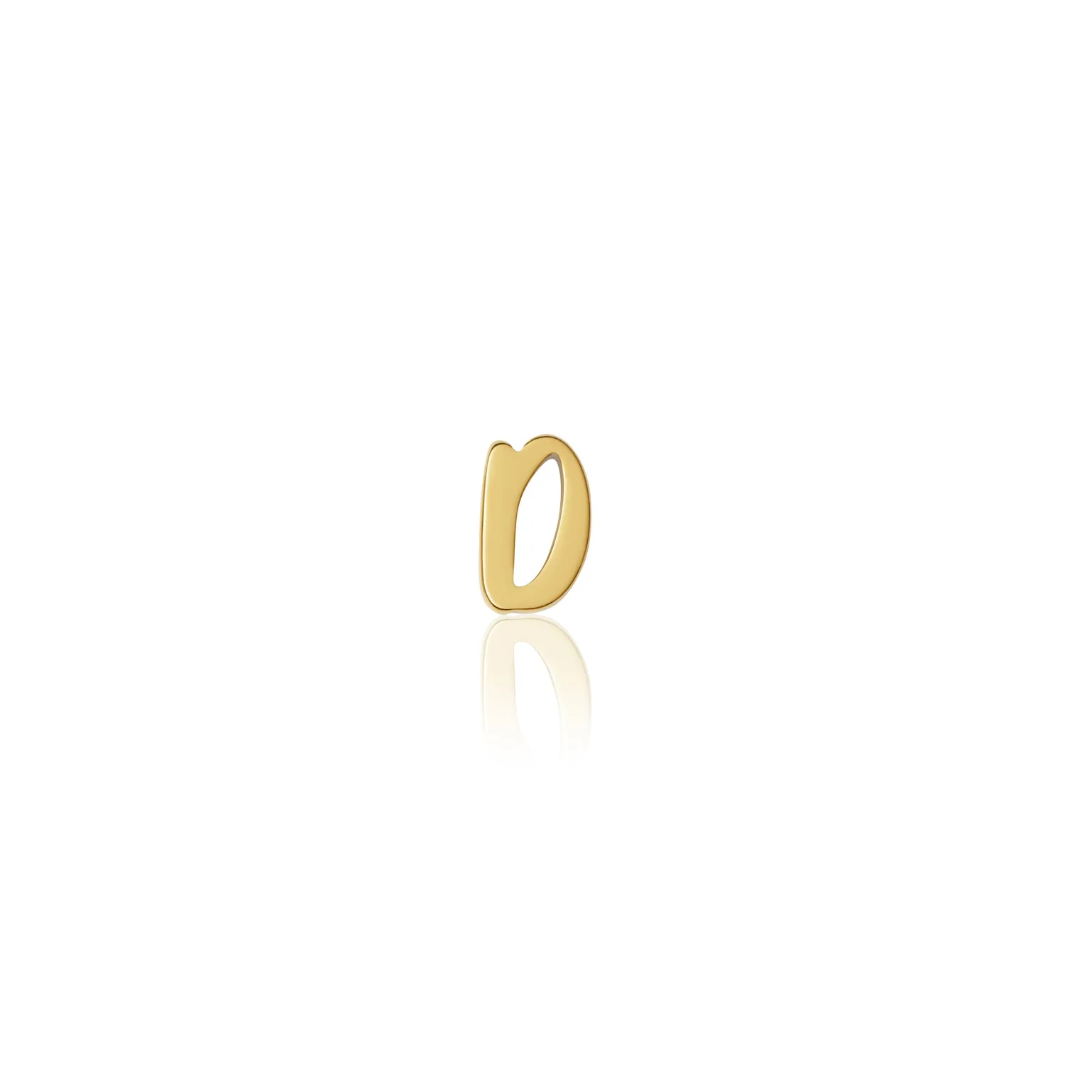 Fixed Charm - Handwritten Initial Charm (Gold) - Image 24