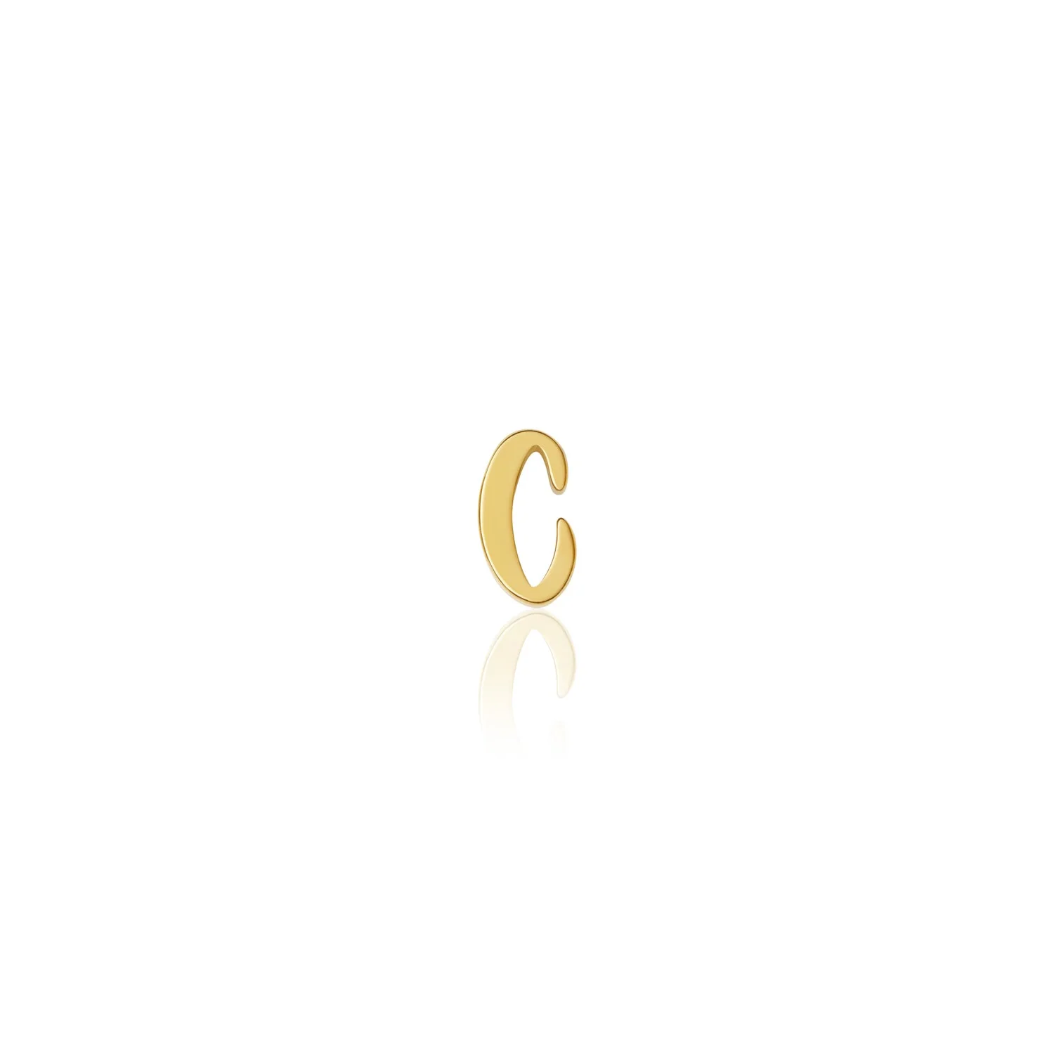 Fixed Charm - Handwritten Initial Charm (Gold) - Image 25