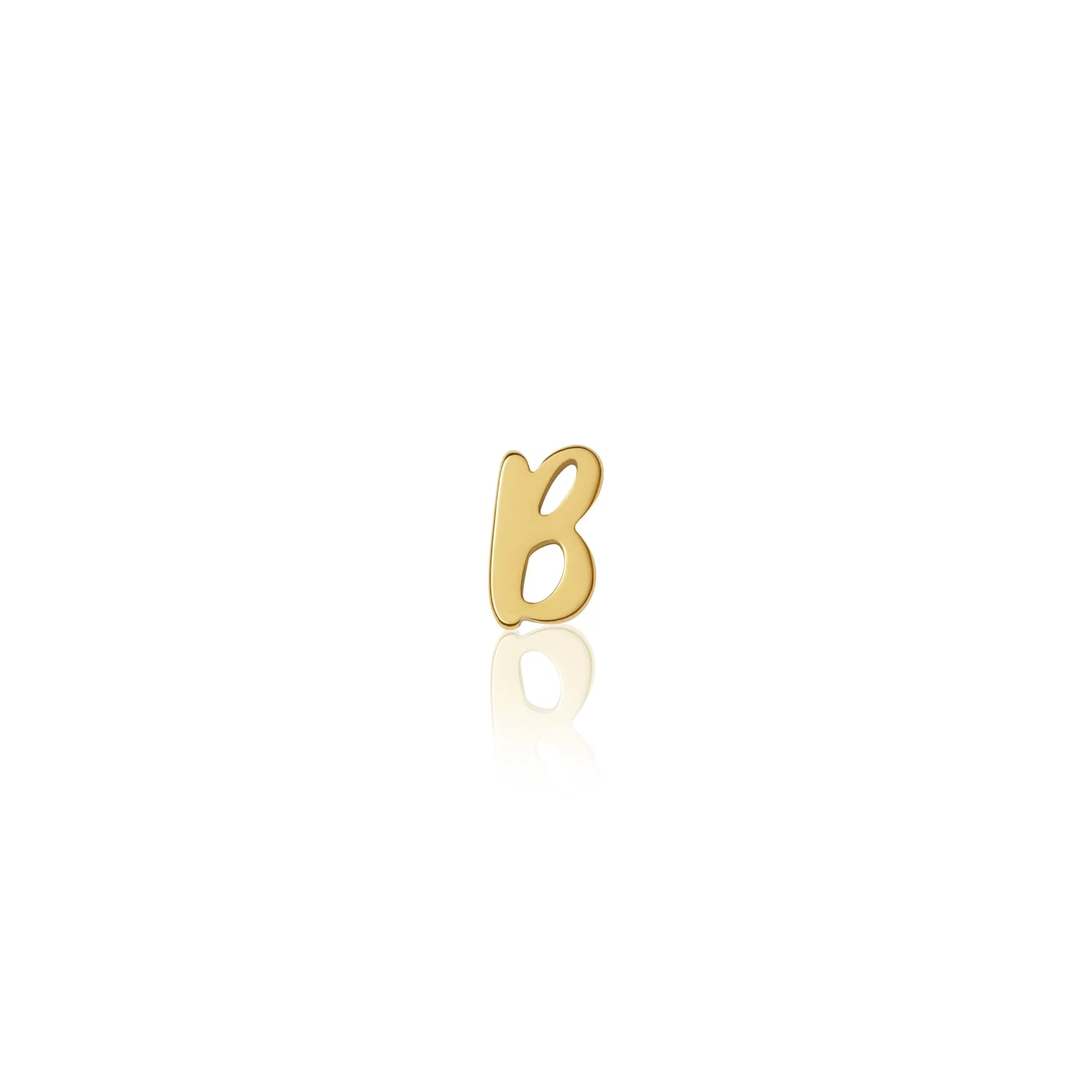 Fixed Charm - Handwritten Initial Charm (Gold) - Image 26