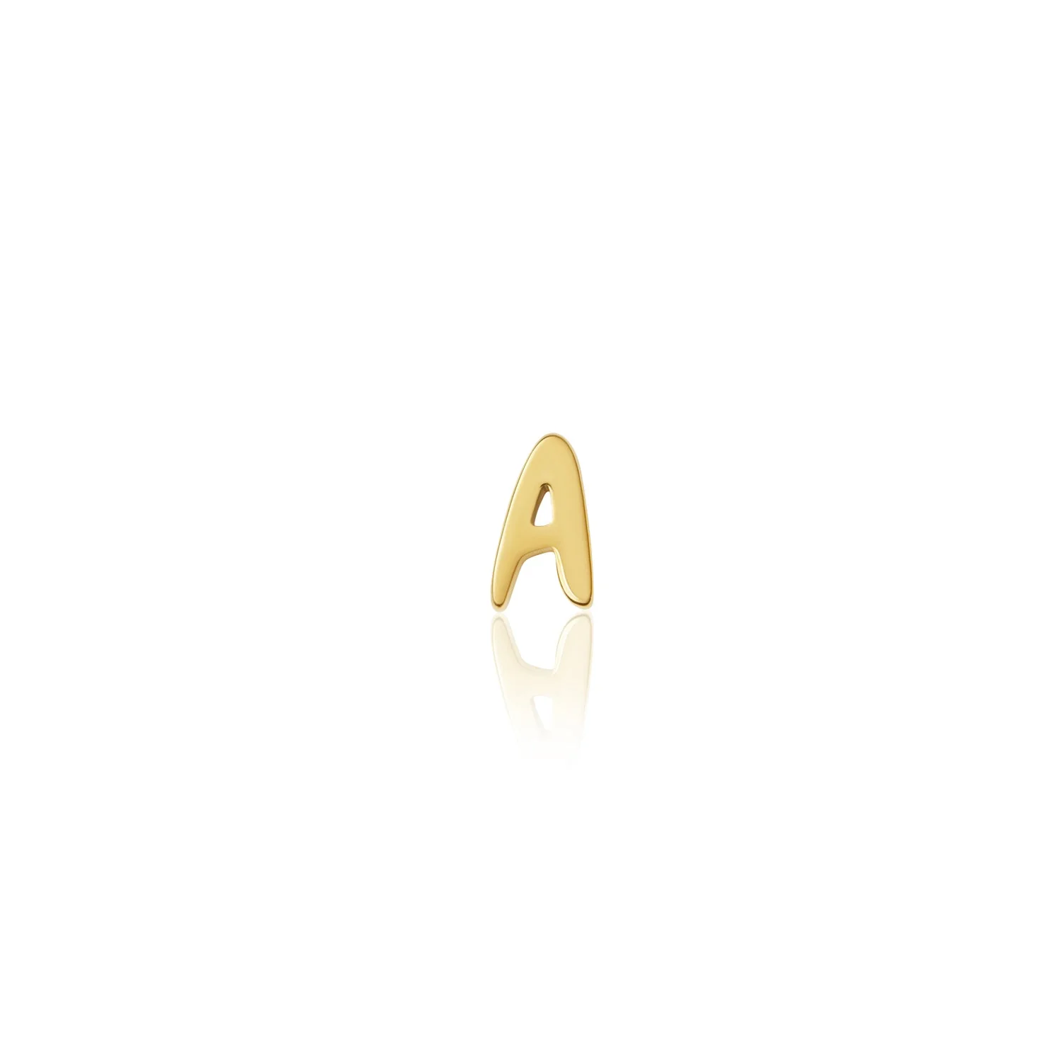 Fixed Charm - Handwritten Initial Charm (Gold) - Image 27