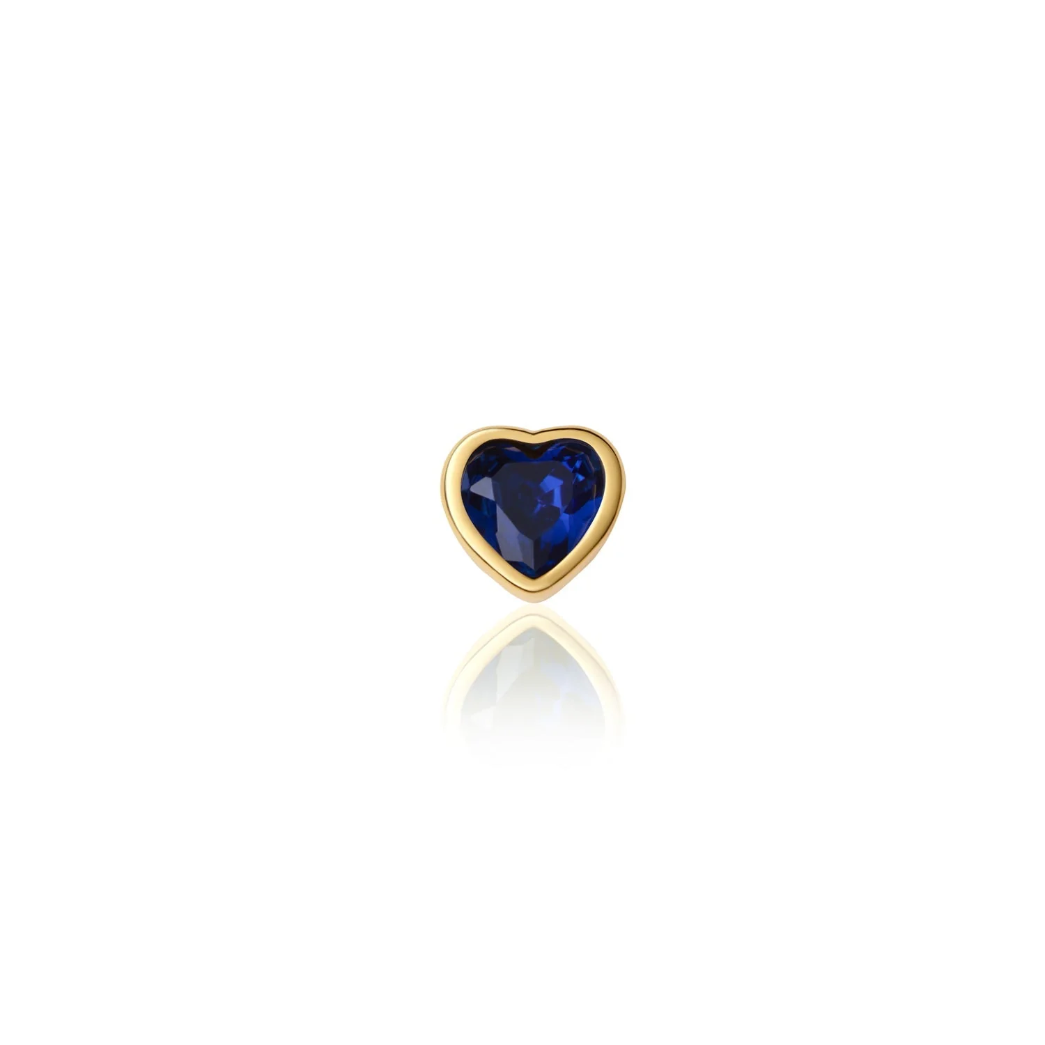 Fixed Charm - Heart Birthstone Charms (Gold) - Image 10