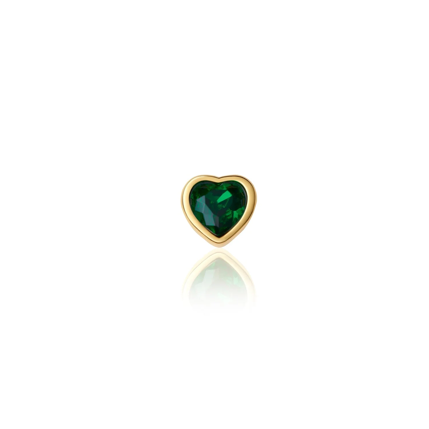 Fixed Charm - Heart Birthstone Charms (Gold) - Image 6