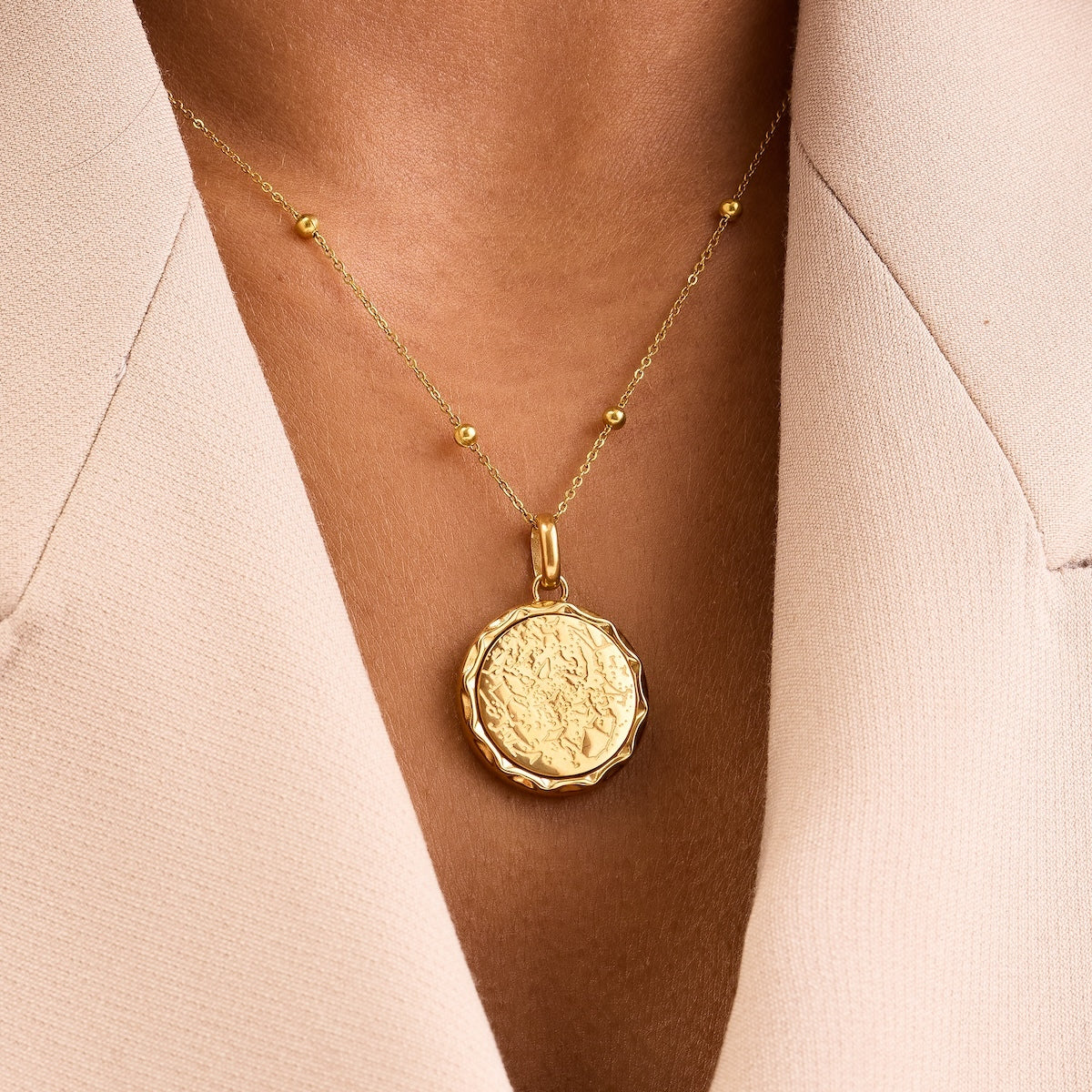Coin Constellation Necklace (Gold) - Image 2
