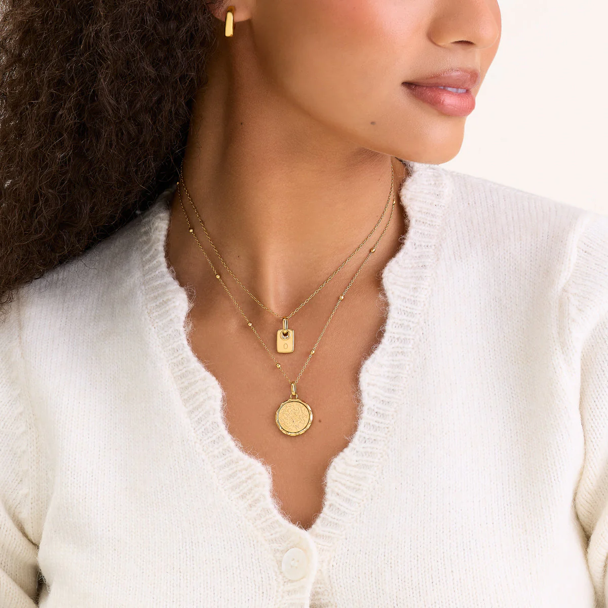 Coin Constellation Necklace (Gold) - Image 5