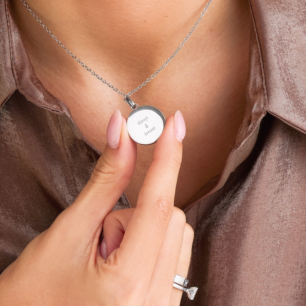 Coin Constellation Necklace (Silver) - Image 3