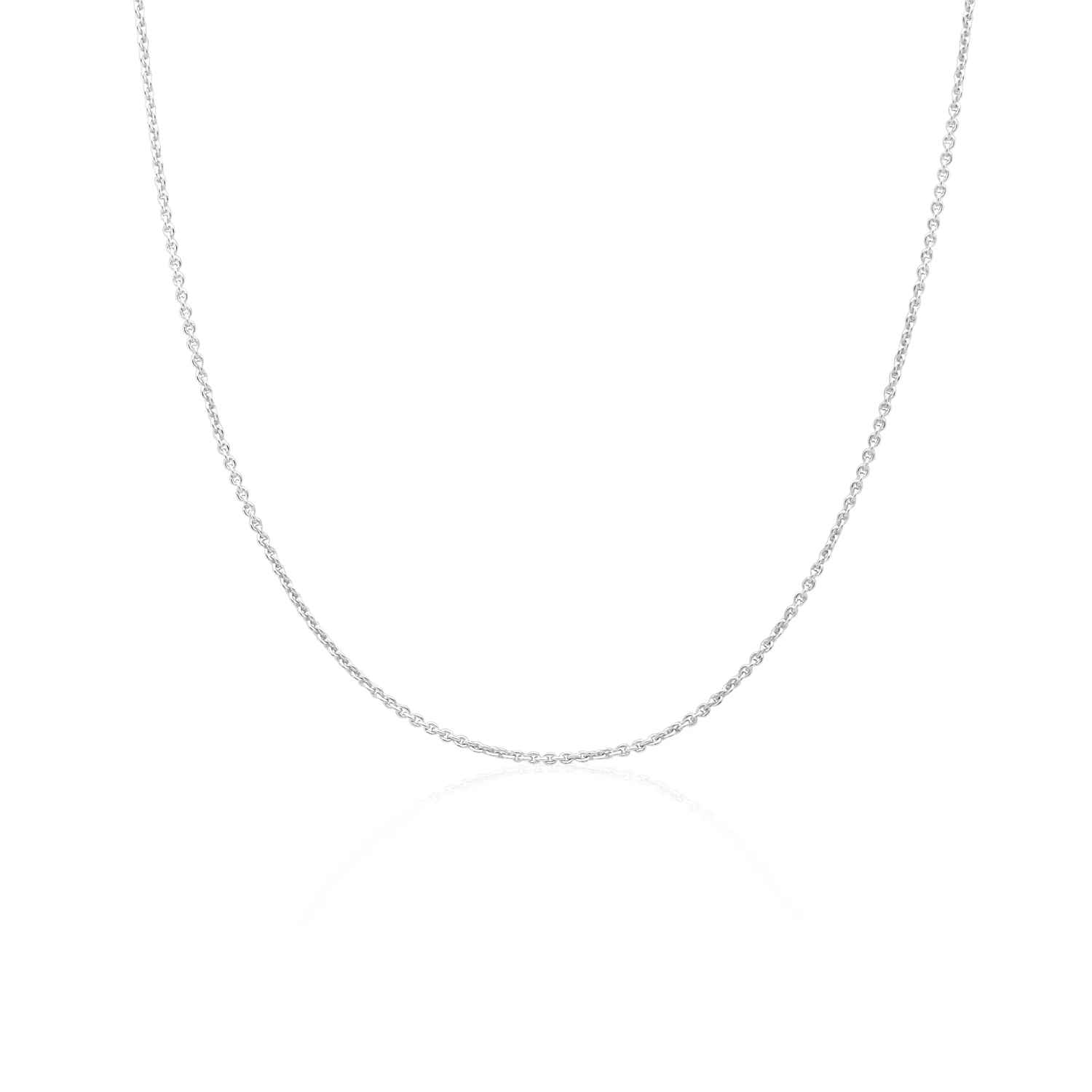 Stories Fine Chain Necklace (Silver)