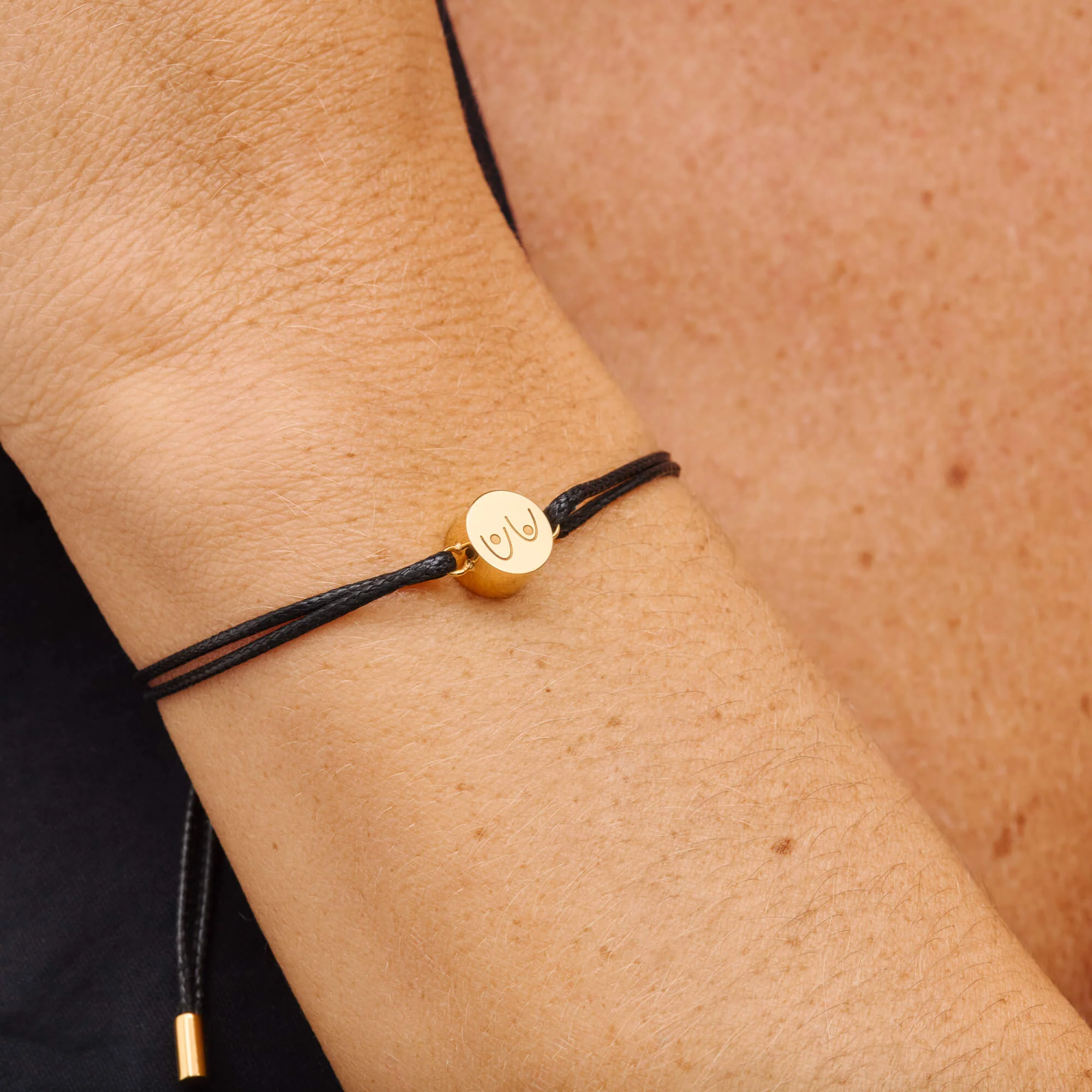 CoppaFeel! Charms for Charity Bracelet (Gold) - Image 2