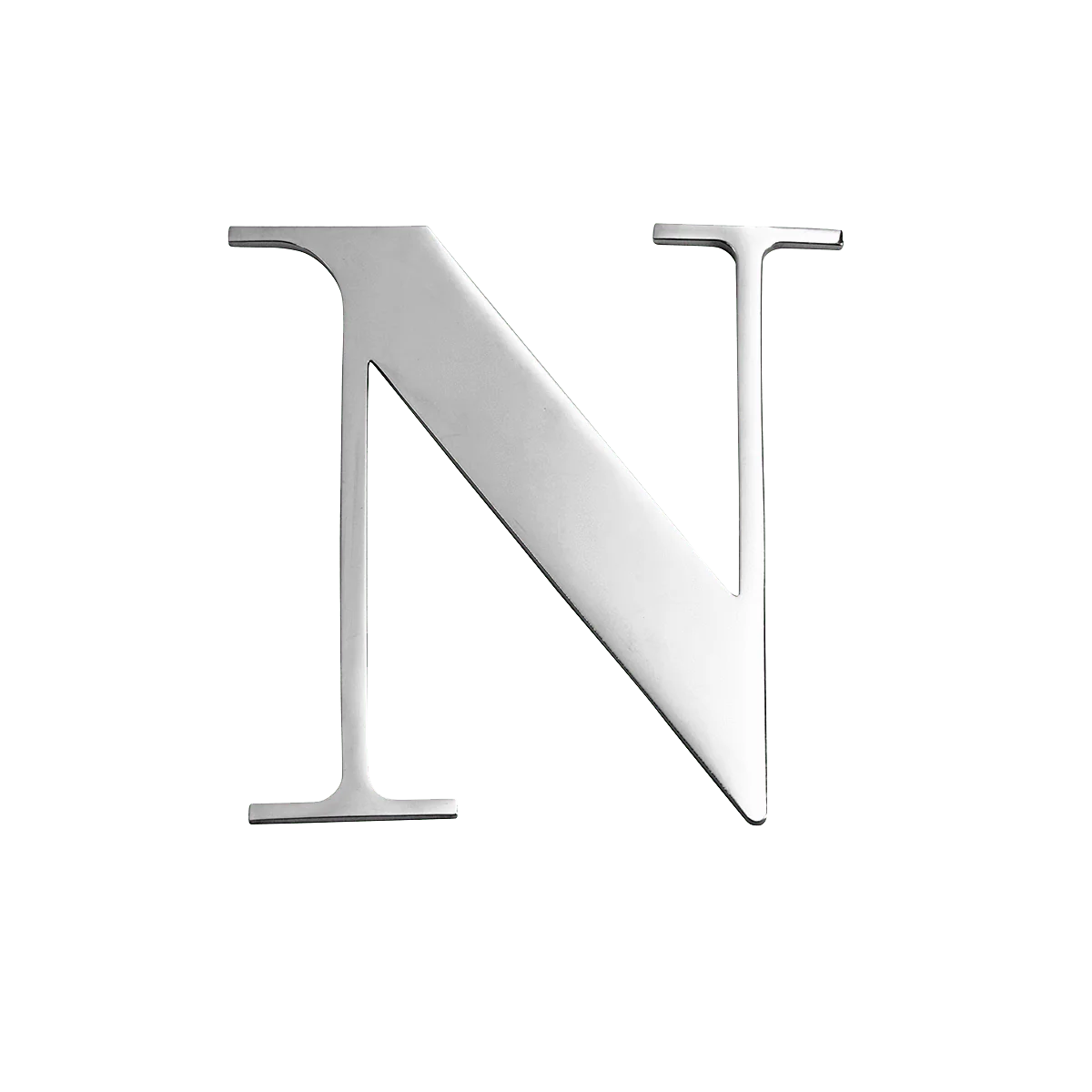 Silver Small Metal Letter - Image 14