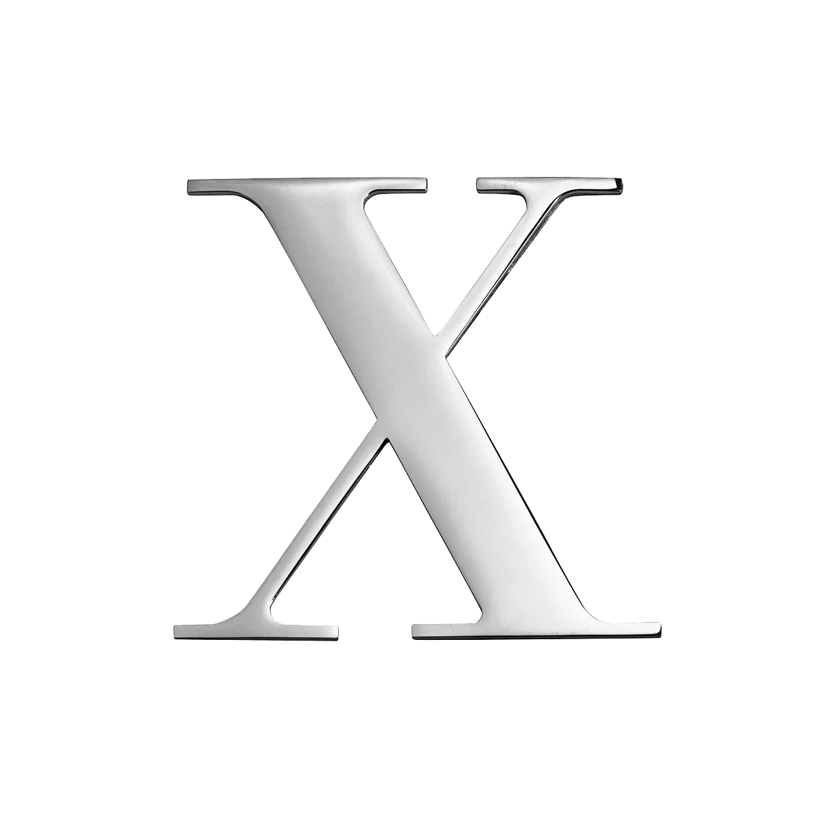 Silver Small Metal Letter - Image 24