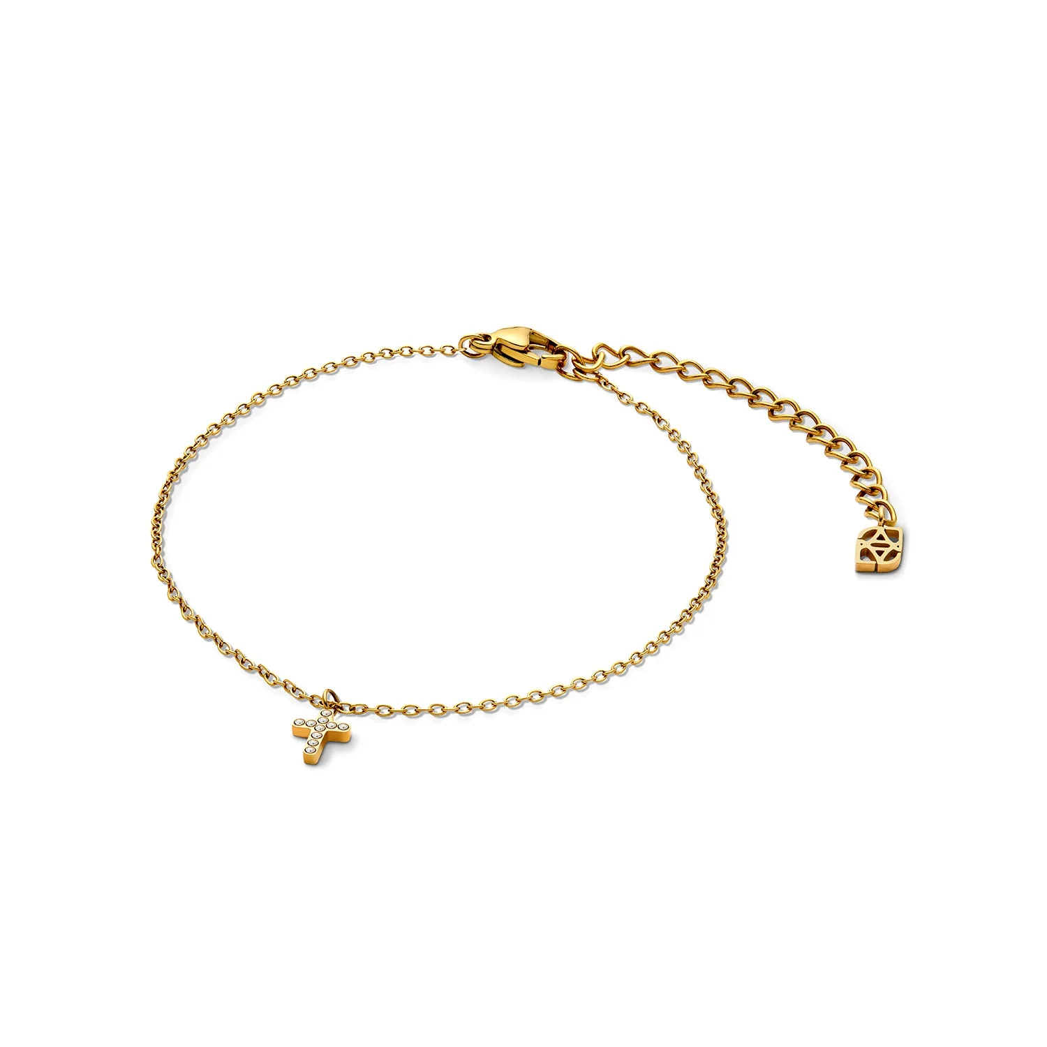 Crystal Cross Bracelet (Gold) (CS Replacement) - Image 2
