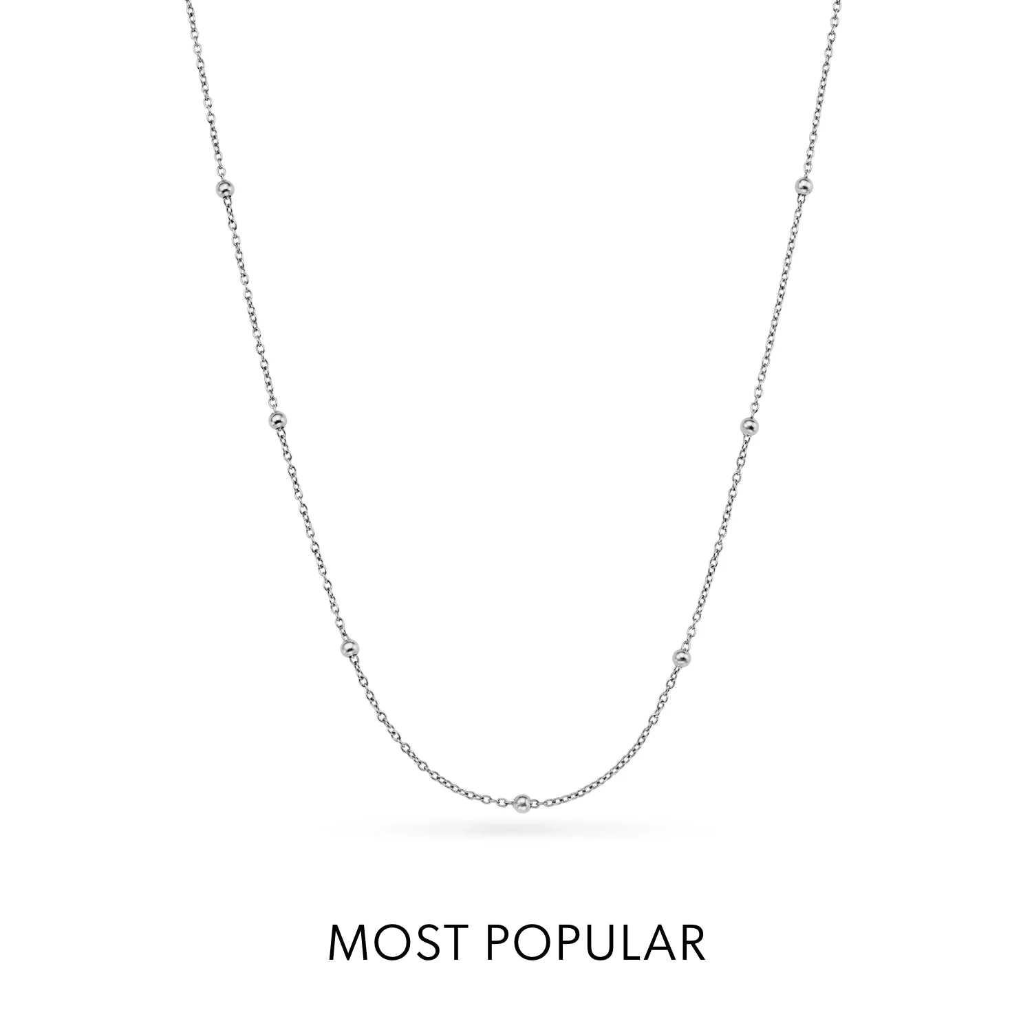 Cursive Name Necklace (Silver) - Image 7