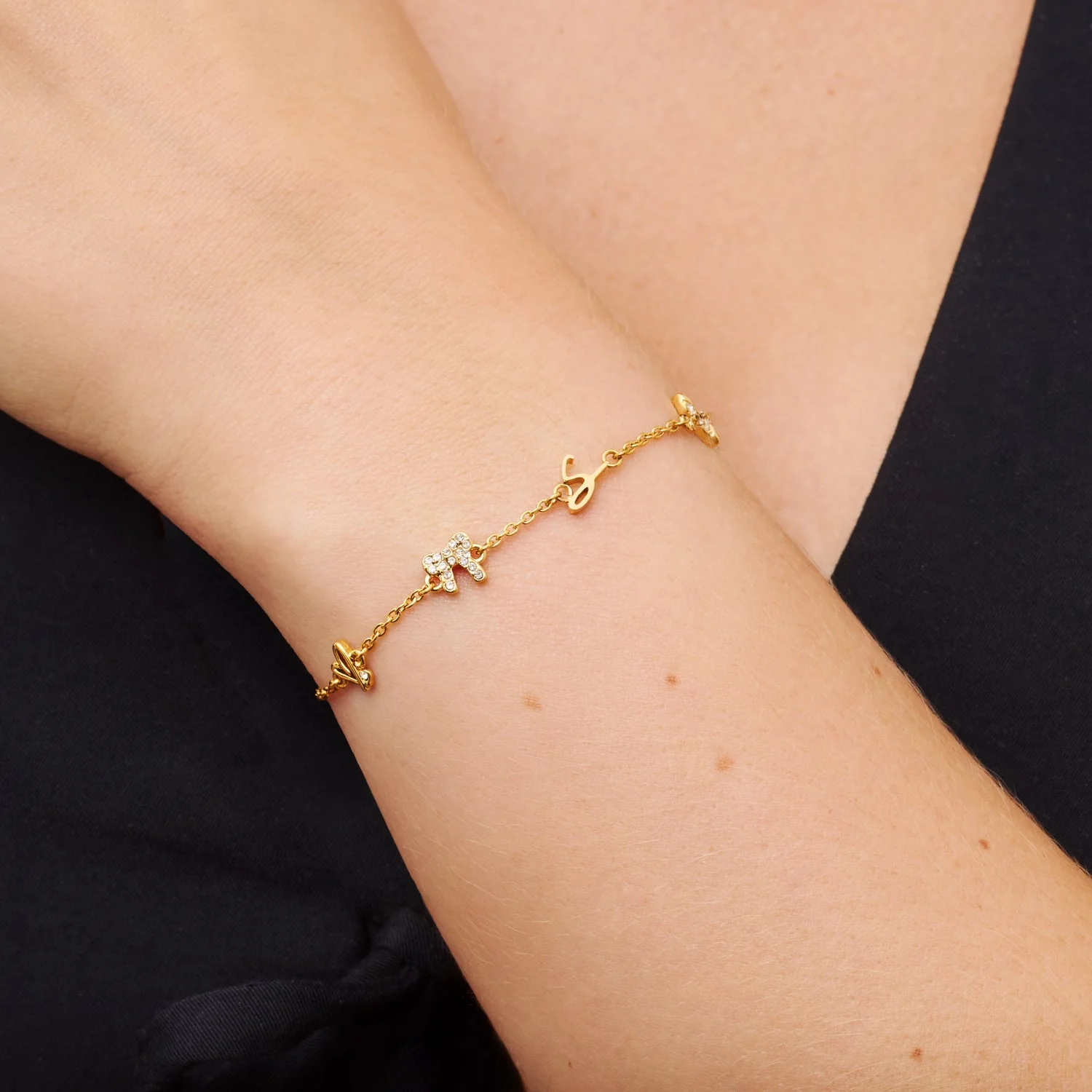 Made Mine Charm Bracelet (Gold) - Image 2