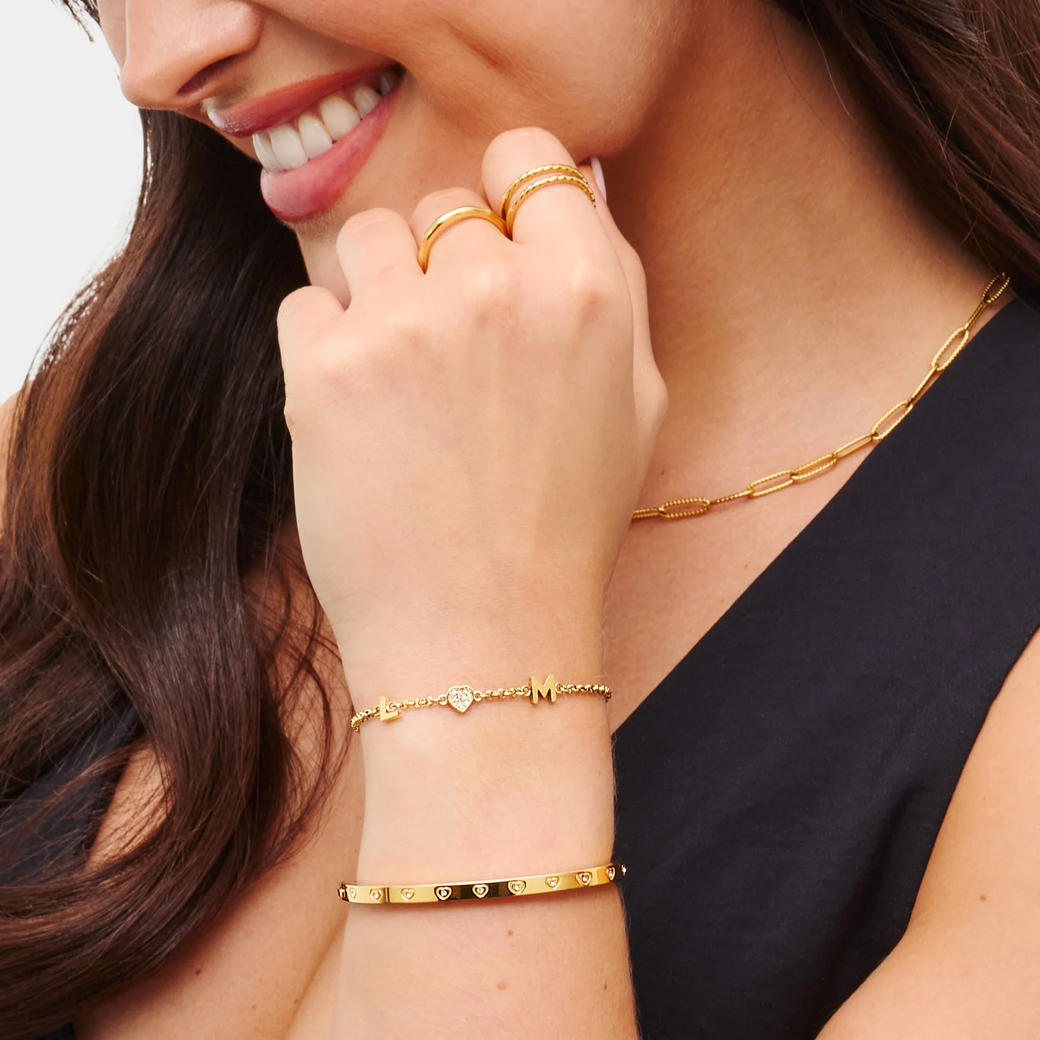 Made Mine Charm Bracelet (Gold) - Image 3