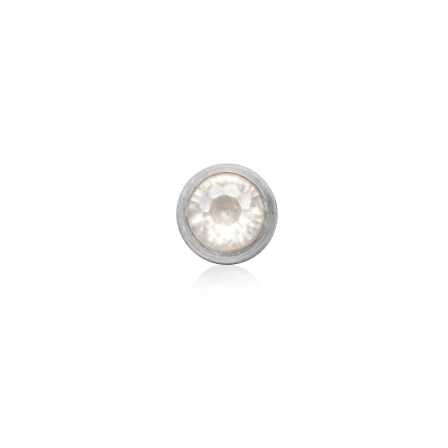 Double Initial Icon - Birthstone (Silver) - Image 7