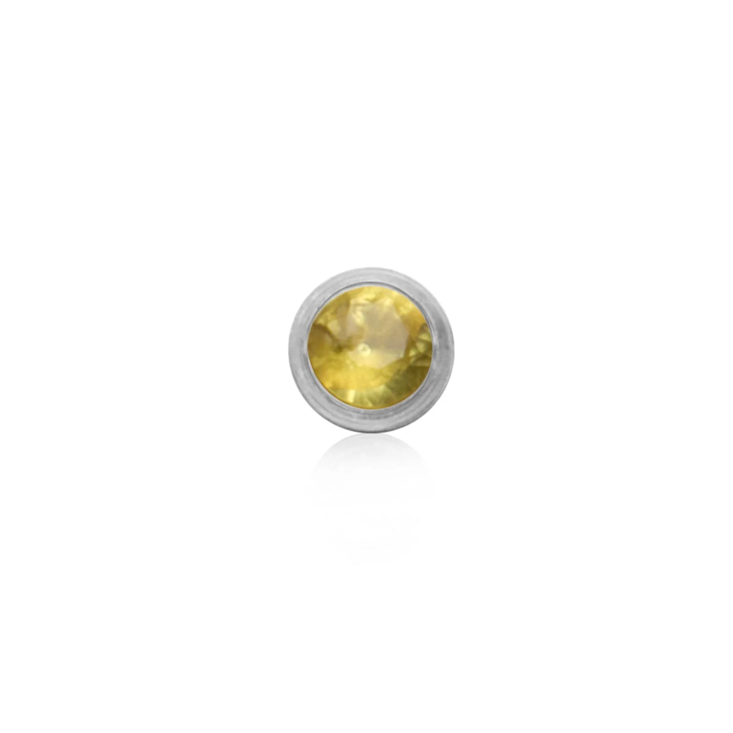 Double Initial Icon - Birthstone (Silver) - Image 9