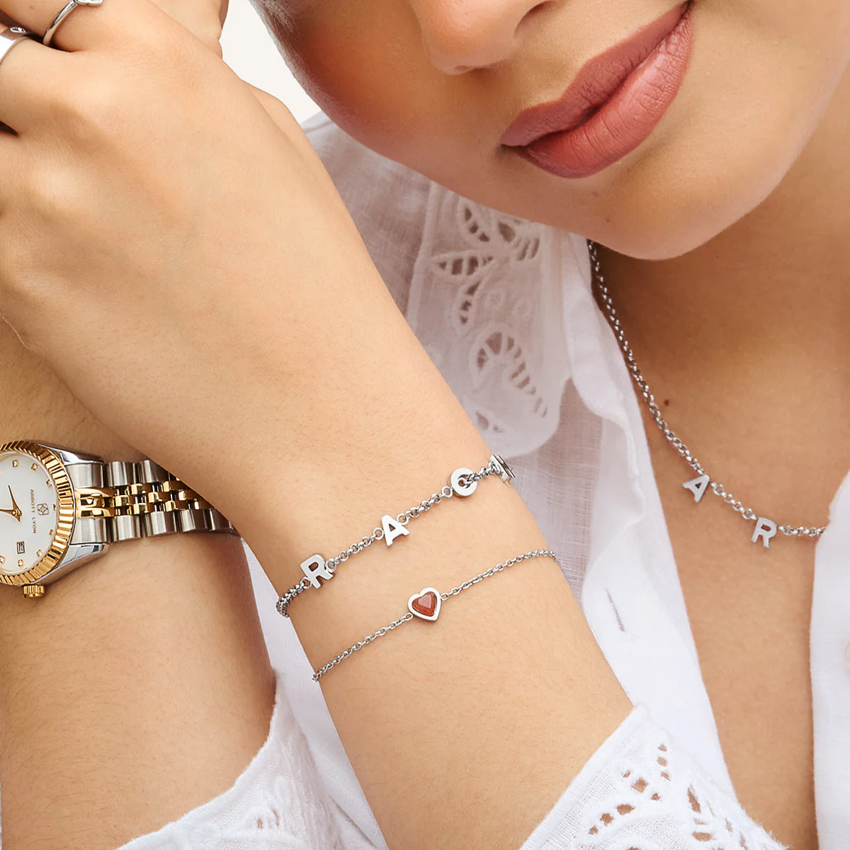Made Mine Name Bracelet (Silver) - Image 3
