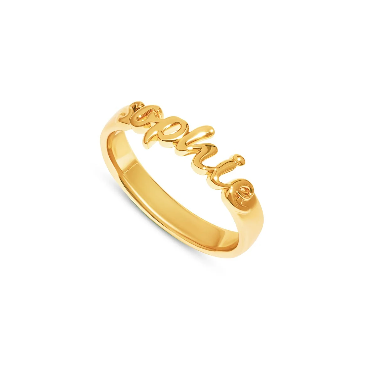 Script Name Ring (Gold) - Image 6