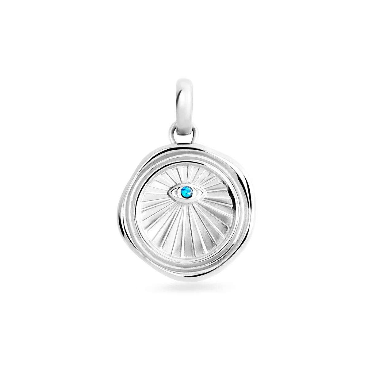 Custom Talisman Coin Necklace (Silver) - Image 9