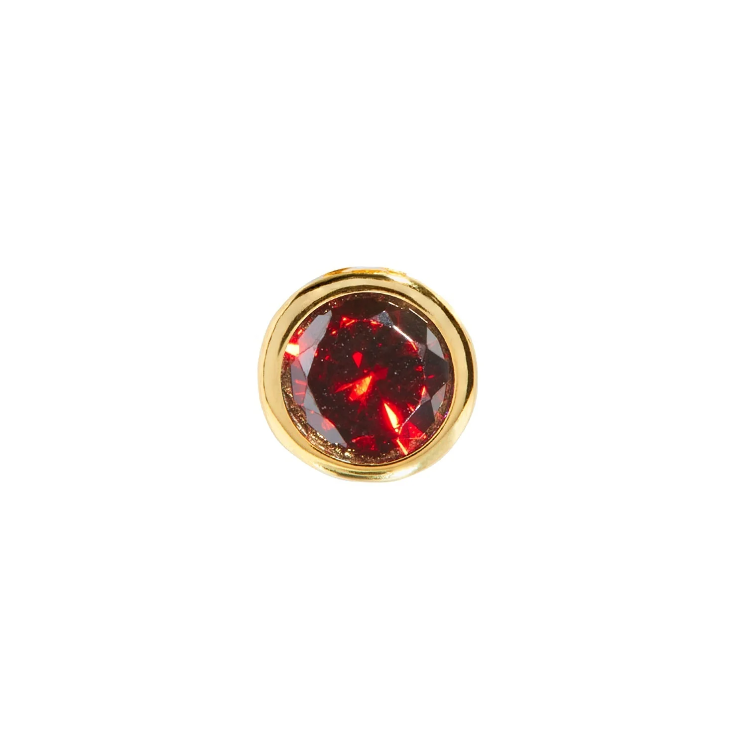 Double Initial Icon - Birthstone (Gold) - Image 2