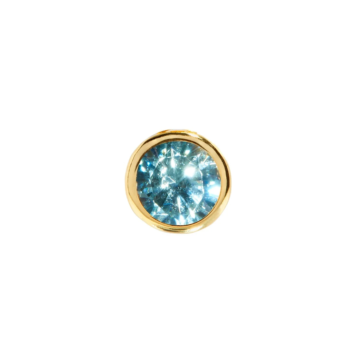 Double Initial Icon - Birthstone (Gold) - Image 4