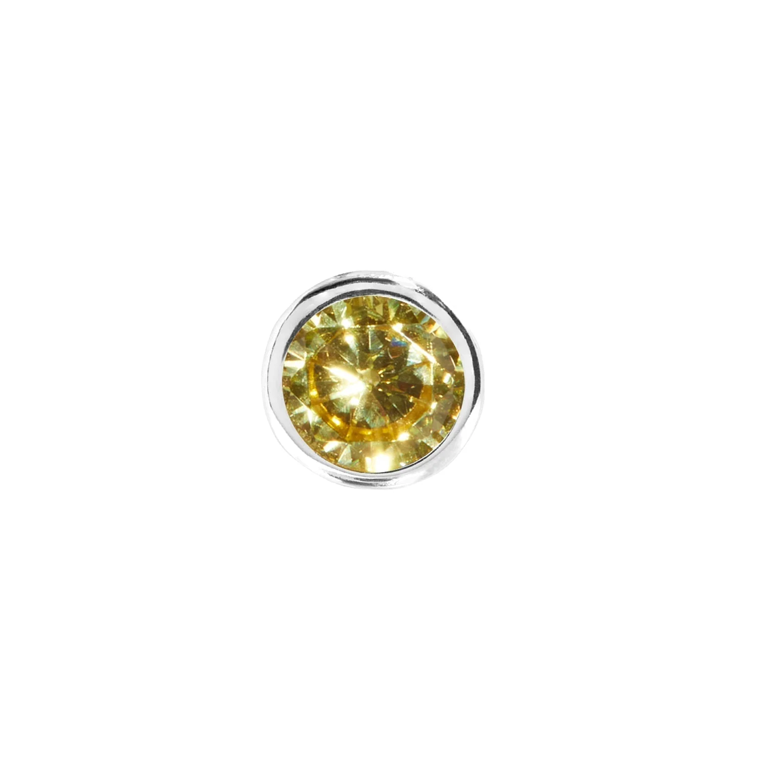 Double Initial Icon - Birthstone (Silver) - Image 12