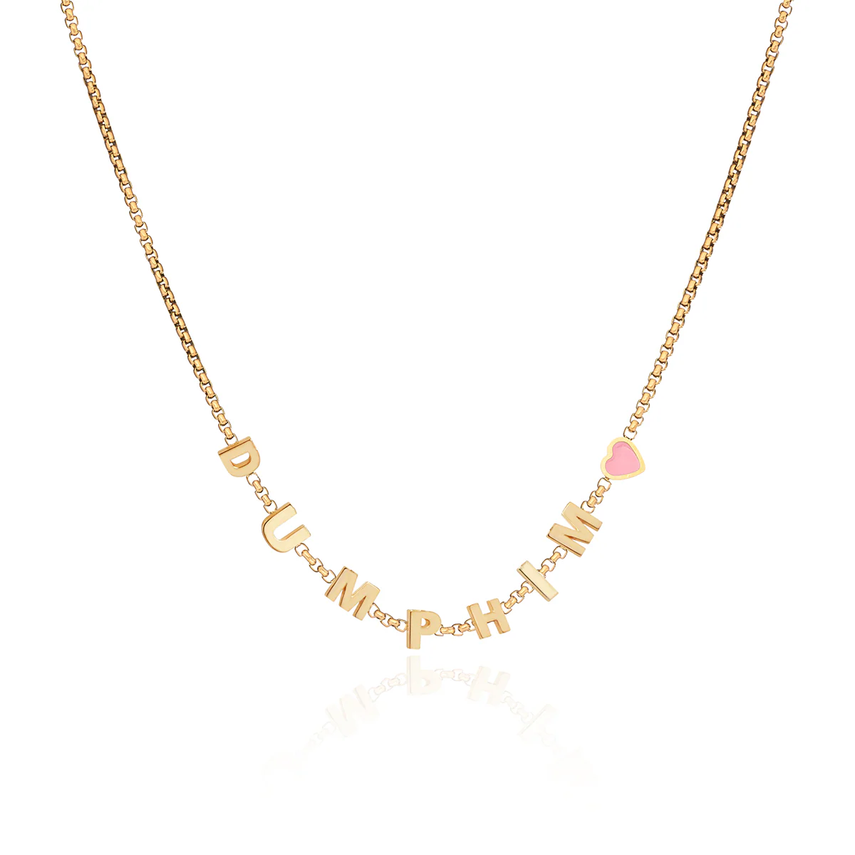 Dump Him Necklace (Gold) - Image 15