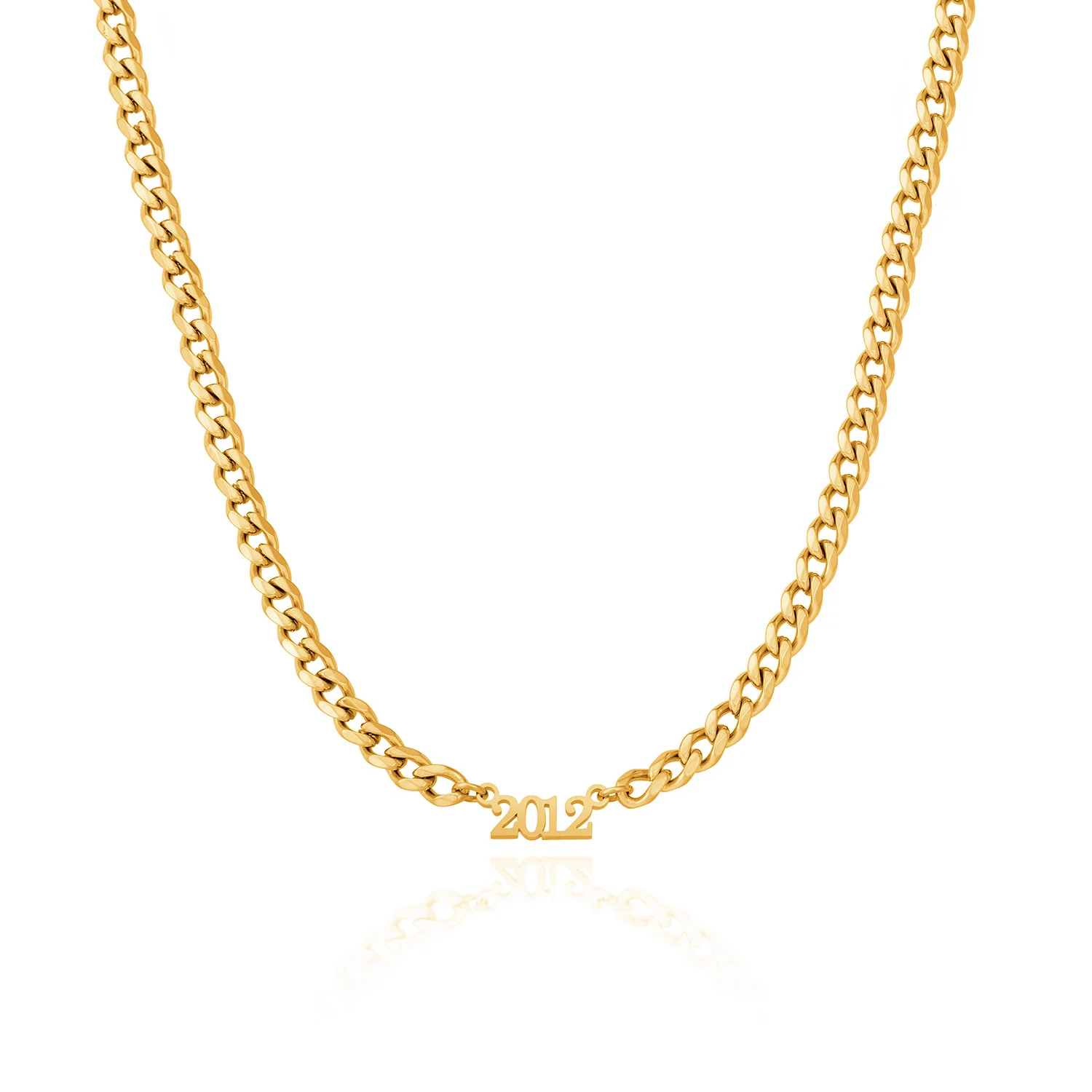 Editorial Date Necklace (Gold) - Image 16