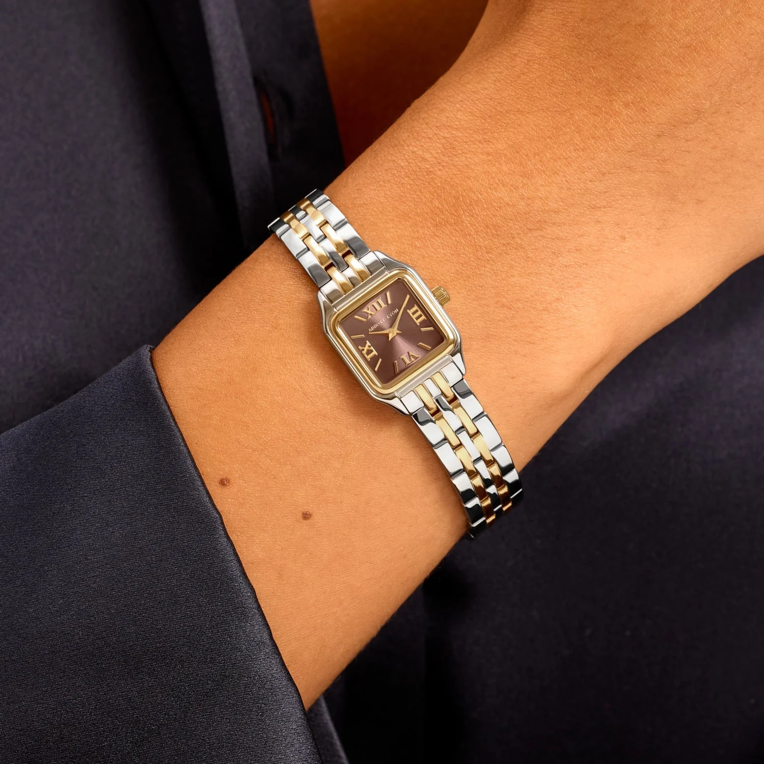 Essence 19mm Mocha Watch (Two Tone) - Image 2