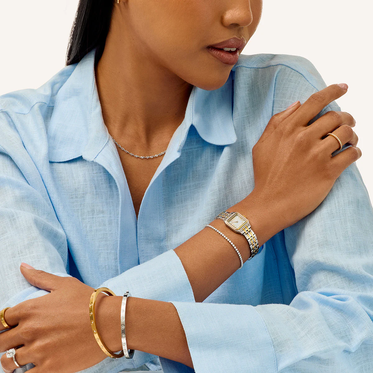 Essence Two Tone 19 Watch - Image 6