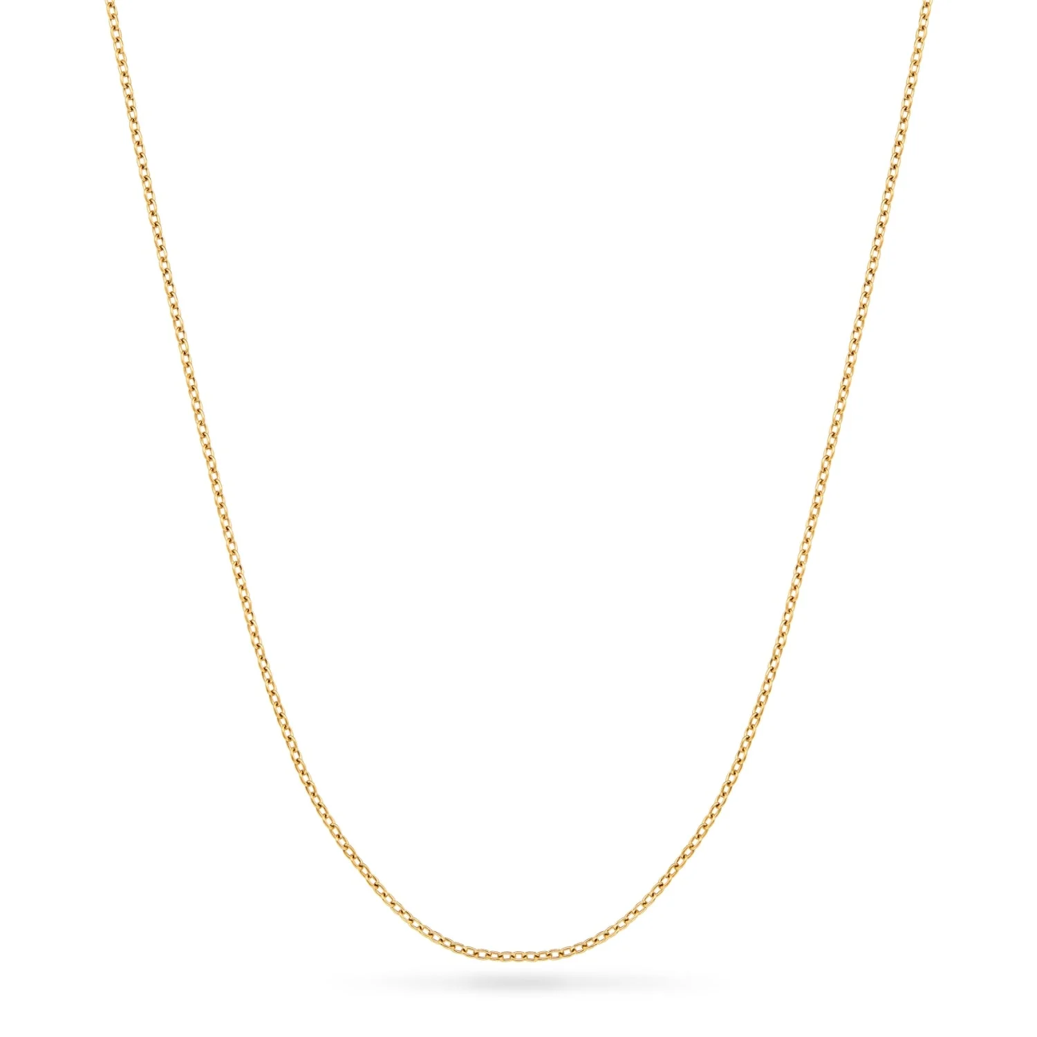 Figaro Chain Necklace (Gold) - Image 5