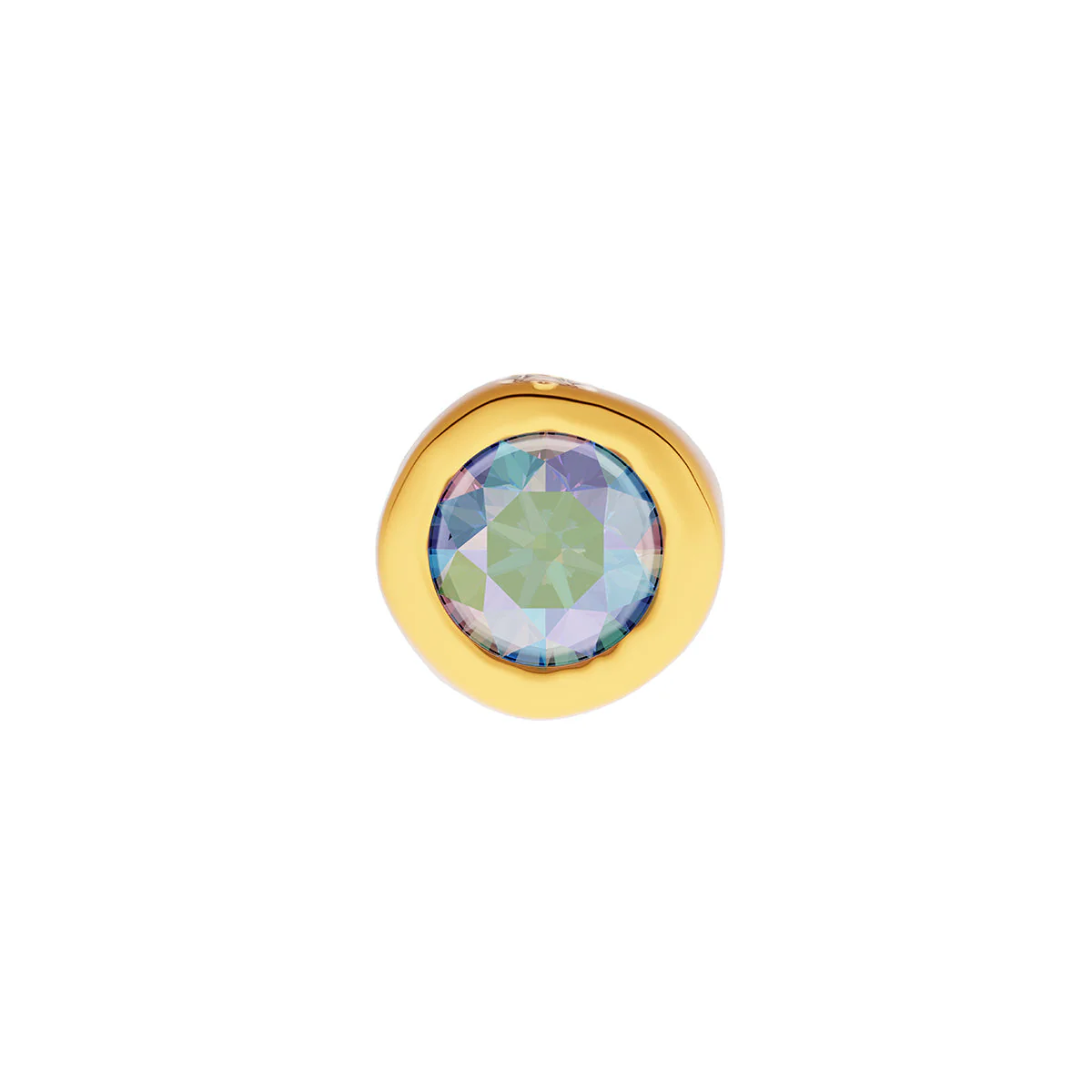 Fine Molten Birthstone Necklace (Gold) - Image 8