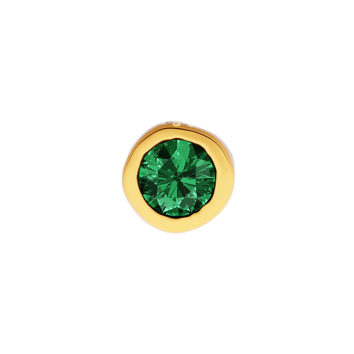 Fine Molten Birthstone Necklace (Gold) - Image 14