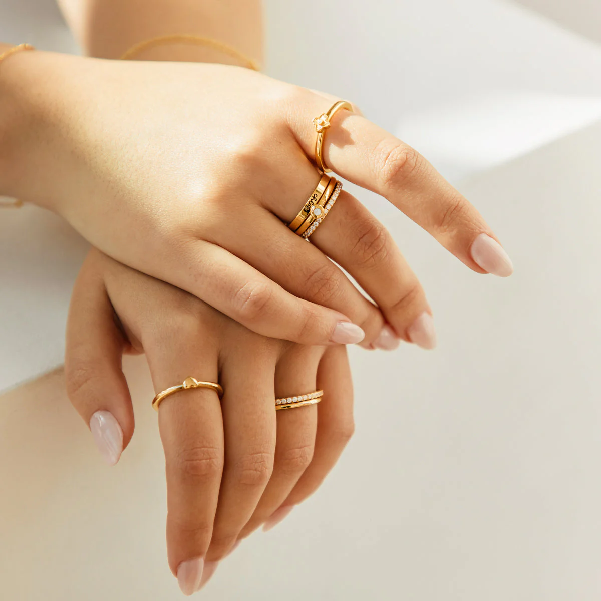 Fine Molten Ring (Gold) - Image 3