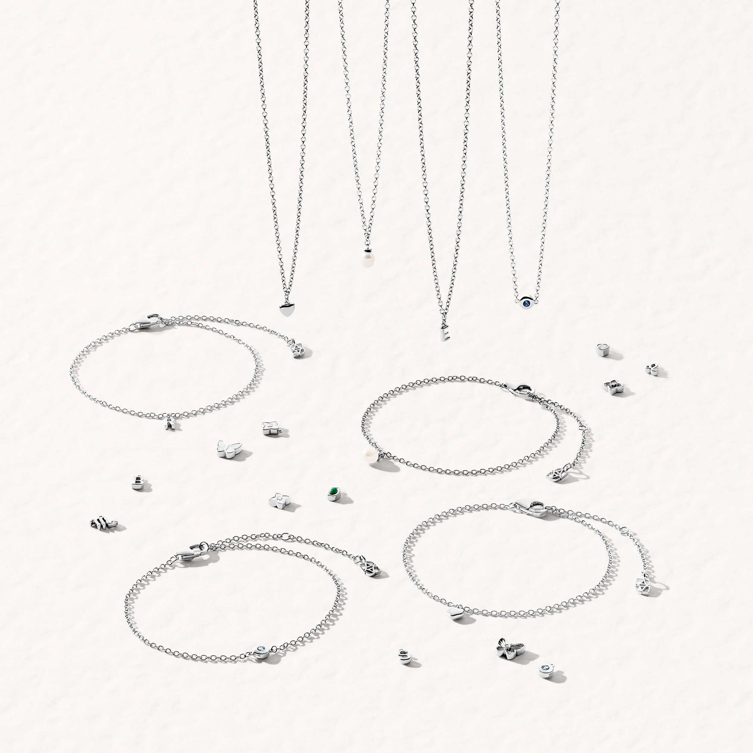 Fine Single Charm Bracelet (Silver) - Image 4
