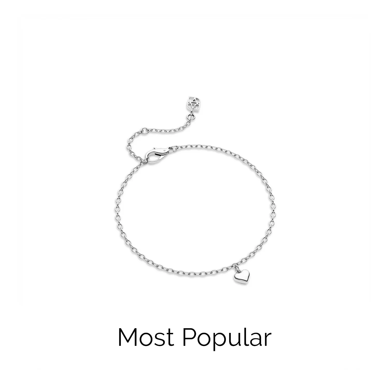 Fine Single Charm Bracelet (Silver) - Image 6