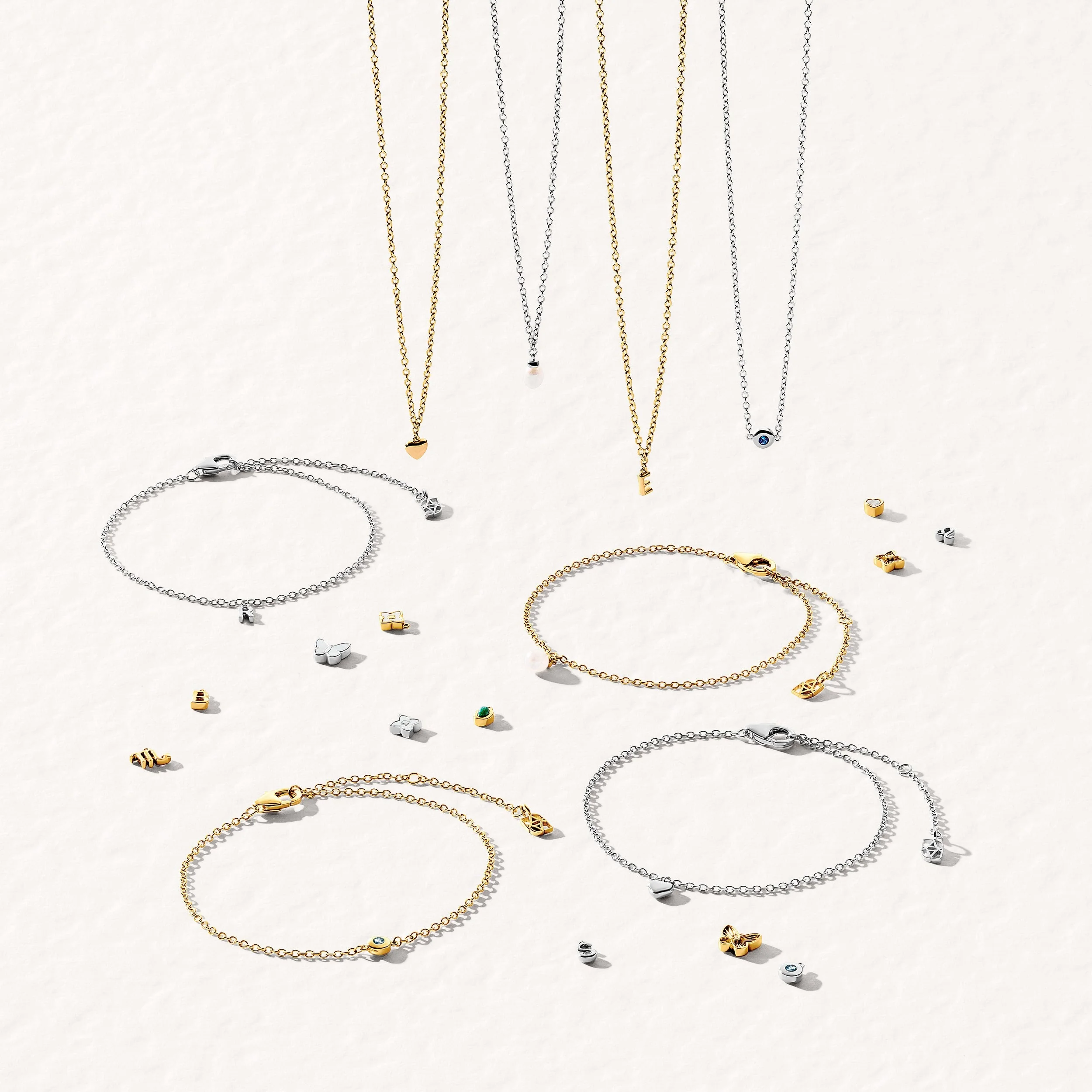 Fine Single Charm Necklace (Gold) - Image 5