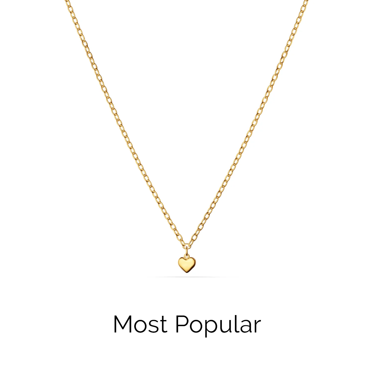 Fine Single Charm Necklace (Gold) - Image 7